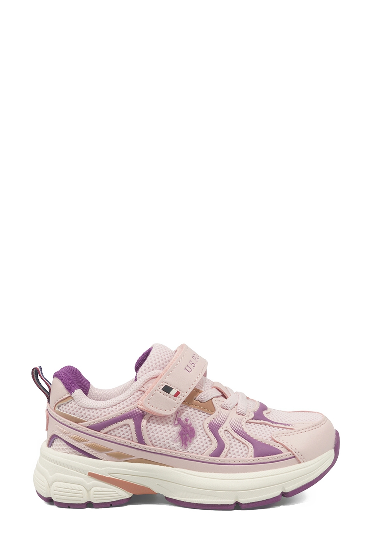 U.S. Polo Assn. Sette Jr Pink Girls' Sports Shoes