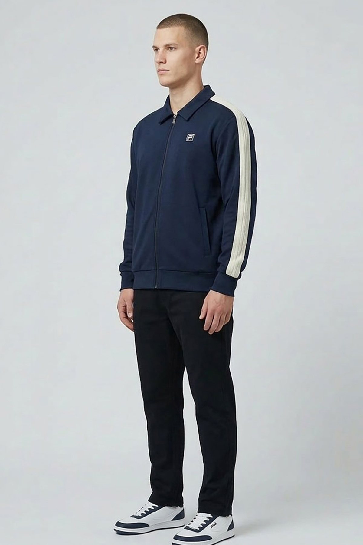 Fila Erkek Günlük Mont Vaiano Track Jacket Fam1199.50004 görsel 3