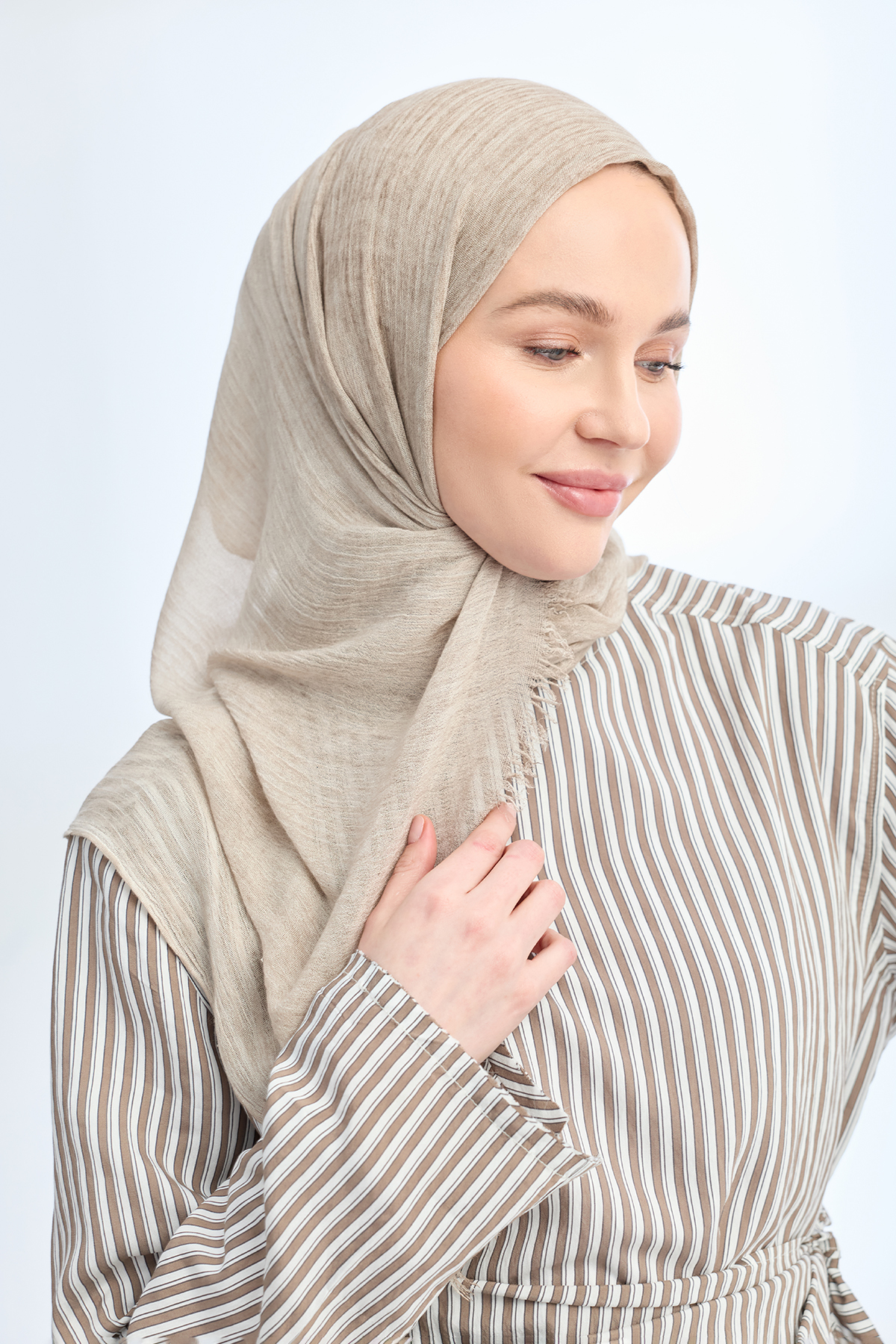 ORGANIC TOUCH VISCOSE WRAP - LIGHT MINK