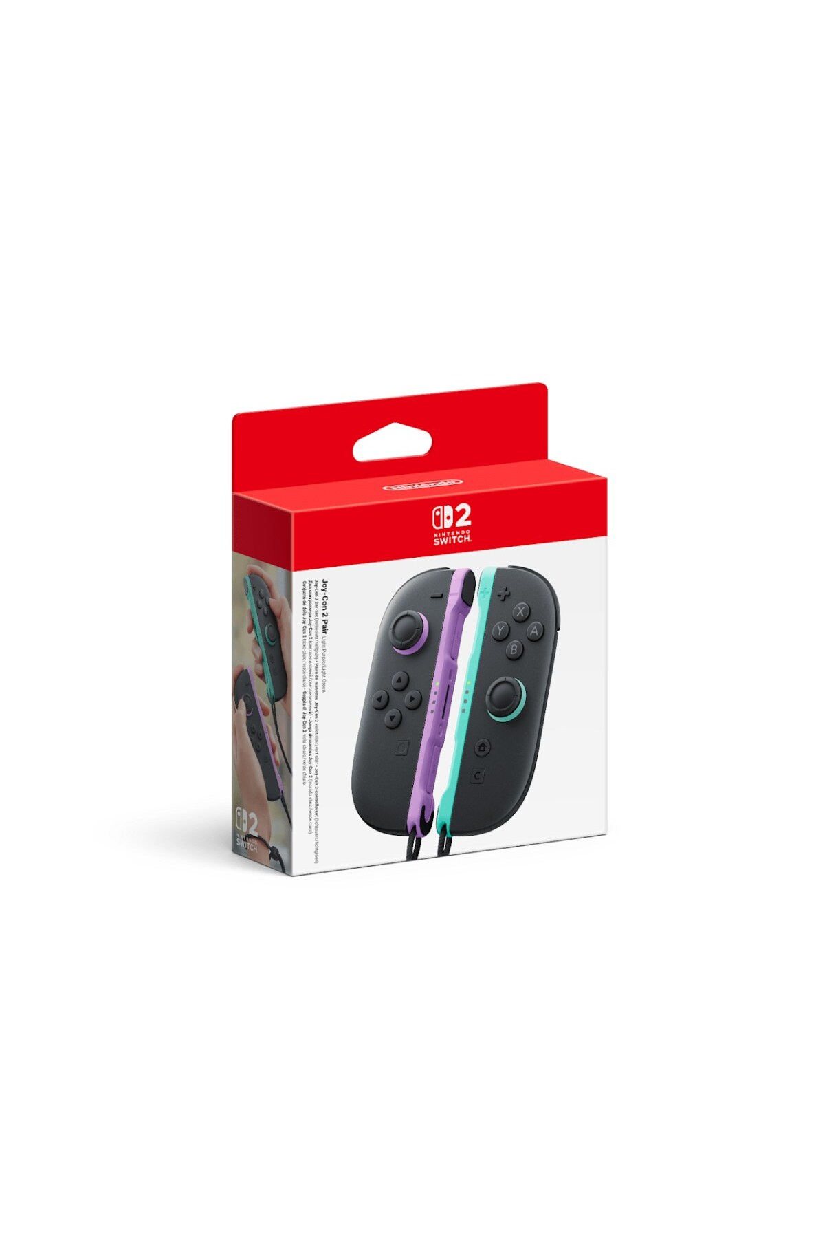 Nintendo Switch 2 Joy-Con Mor - Yeşil (Ithalatçı Garantili