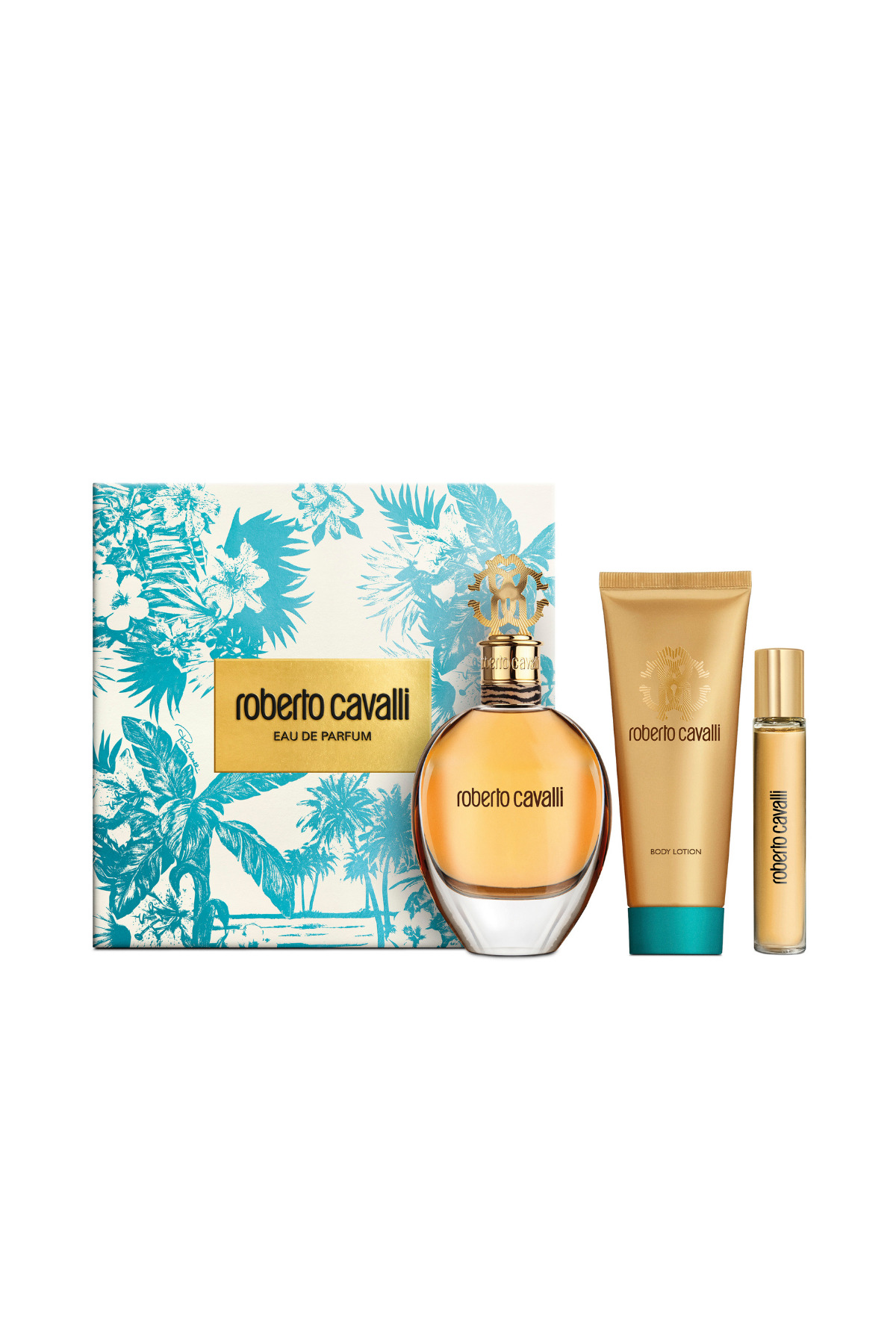 Roberto Cavalli Signature EDP 75ML + Seyahat Boy 15ML + Vücut Losyonu 100ML - Kadın Parfüm Seti — 8056860216527