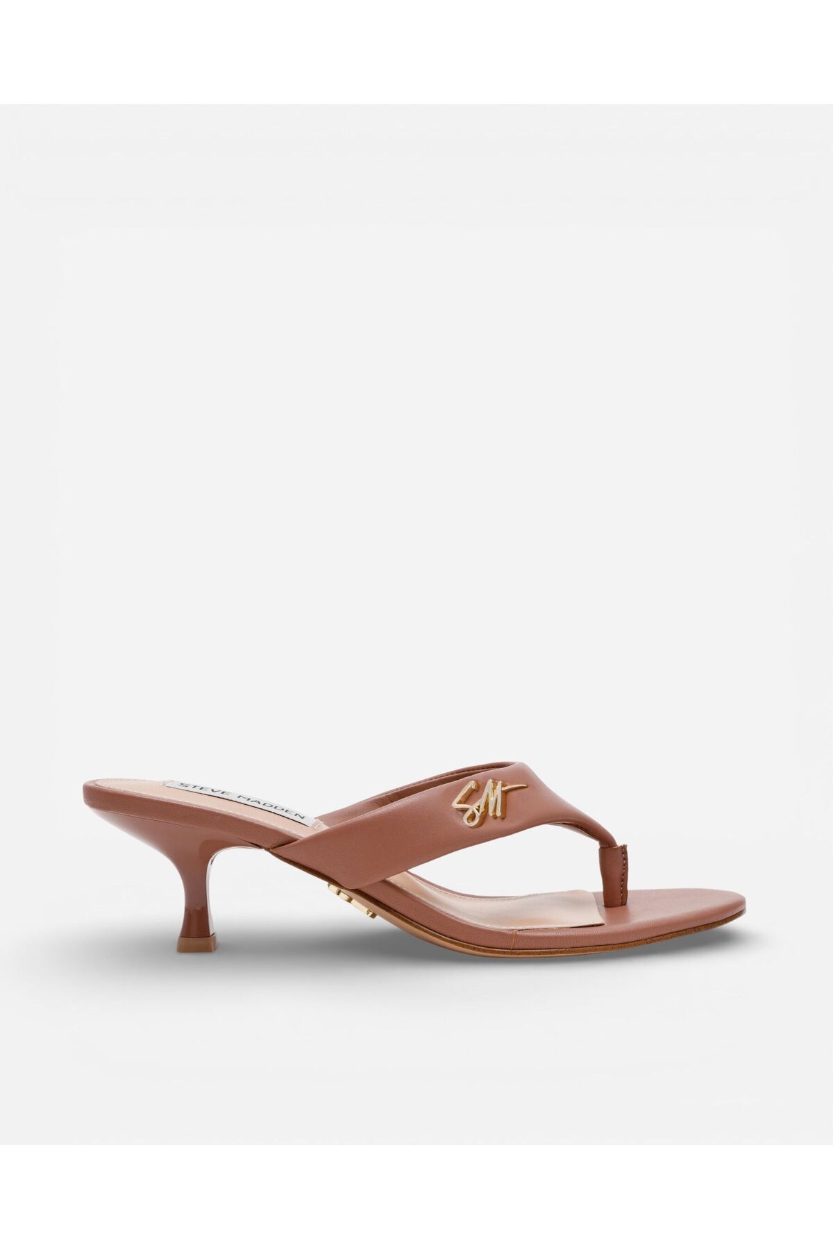 Steve Madden SOUNDVIEW MOCHA Kadın Mocha Lea Topuklu Terlik