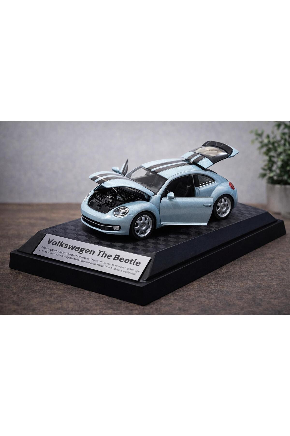 scntoys Wolkswagen Beetle Mavi Diecast Model Araba VosVos Model