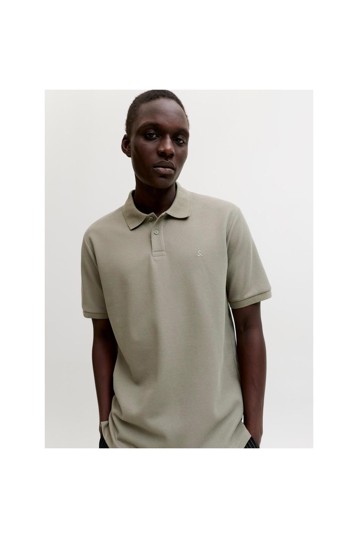 پولو شرت مردانه آستین مدل Green (12268130-VTR) جک اند جونز پولوشرت Jack & Jones