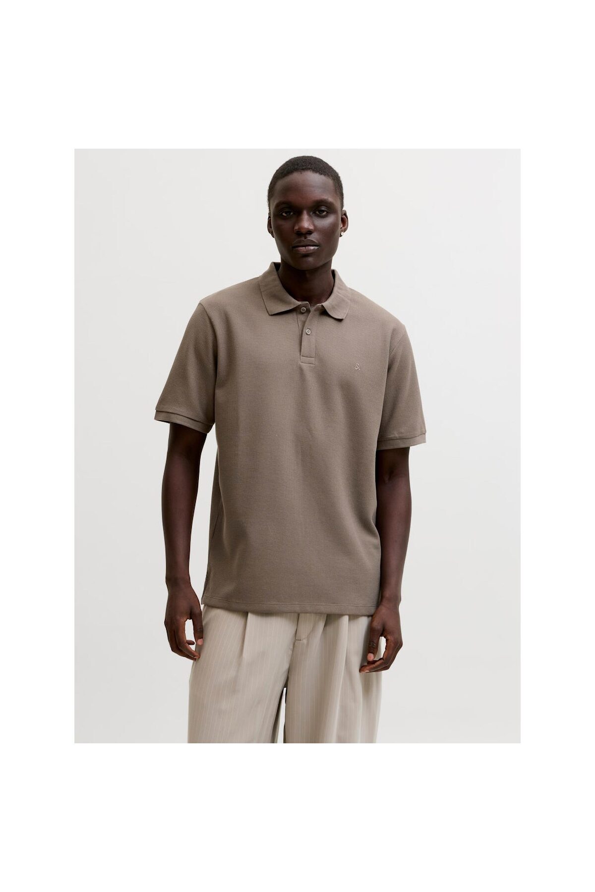 پولو شرت مردانه آستین مدل 12268130-FCN جک اند جونز پولوشرت Jack & Jones