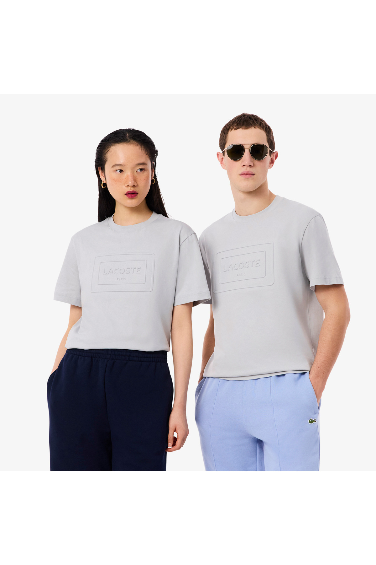 تیشرتمردانهLacosteخاکستری