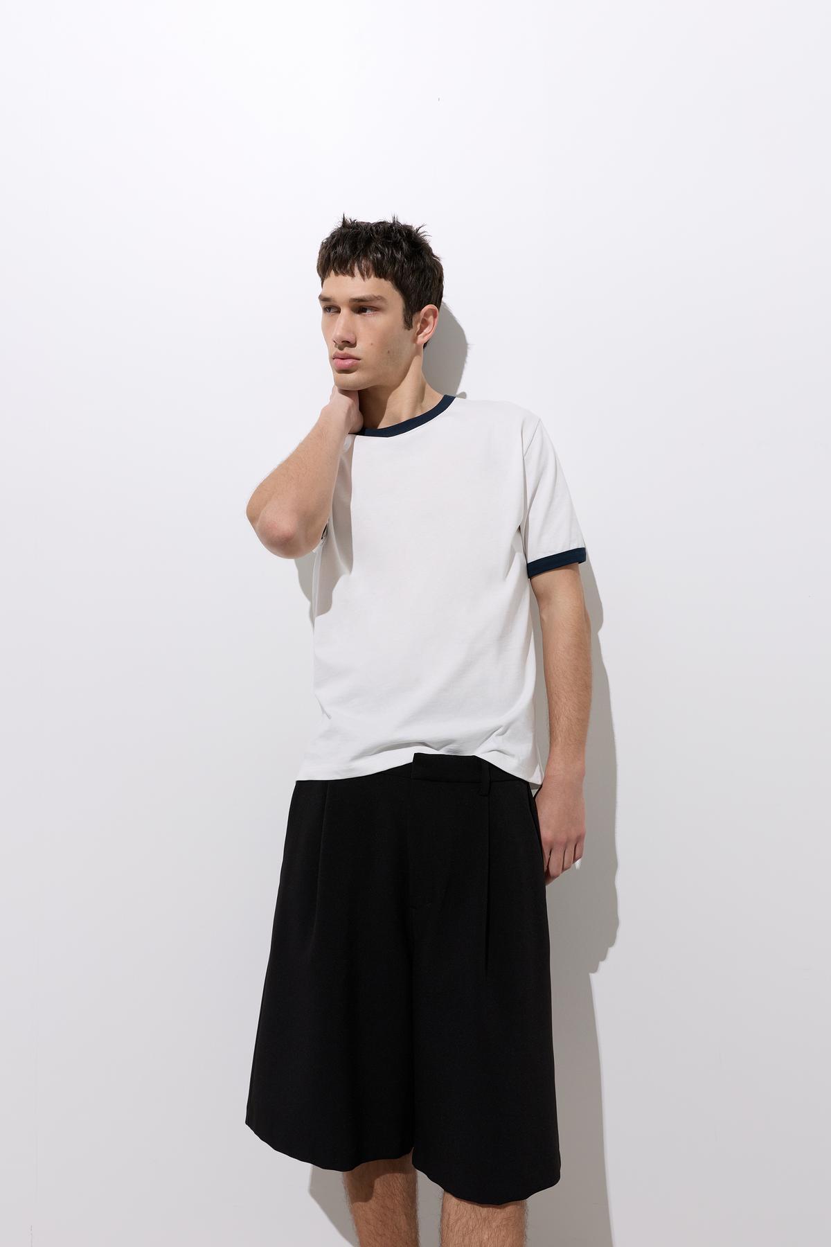 تیشرتمردانهPull & Bearسفید