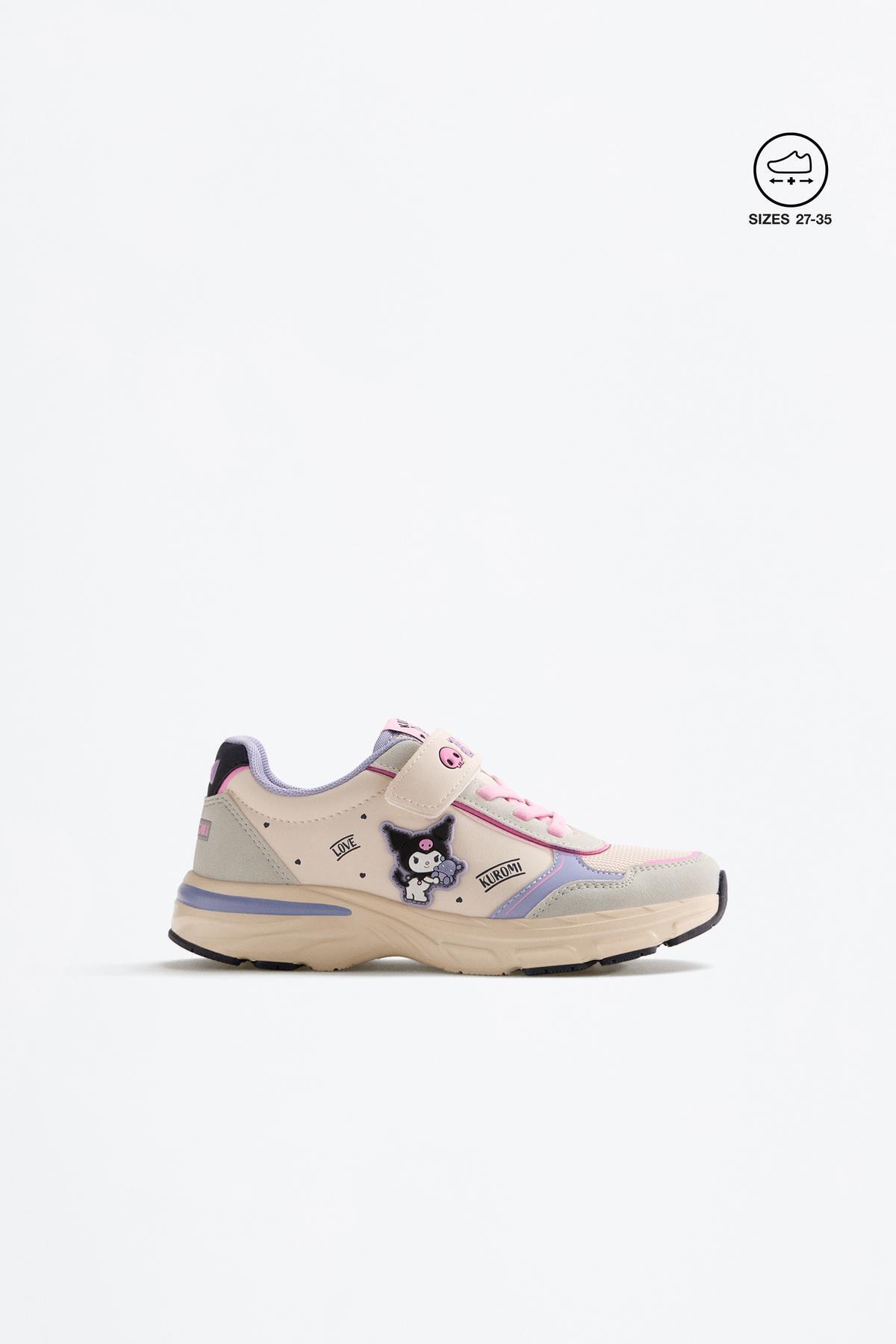Kuromi Hello Kitty © Sanrio sneakers