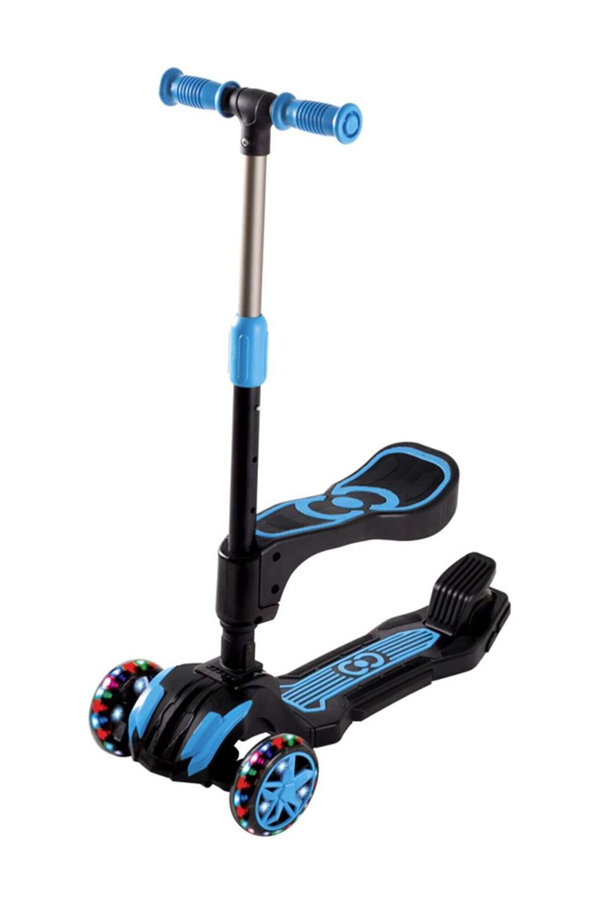 Furkan Toys CW Combo Oturaklı Scooter Mavi FR59557 - Fiyatı, Yorumları