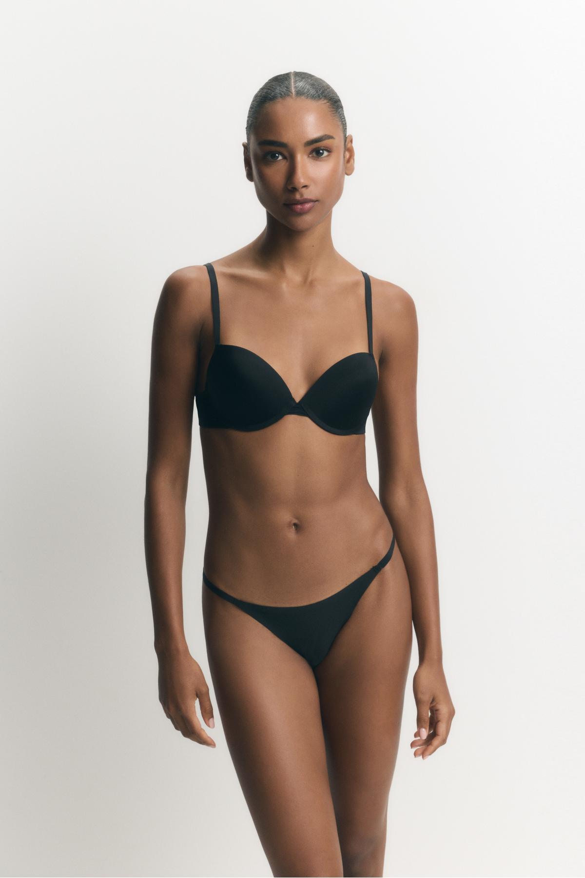 Microfiber classic push-up bra