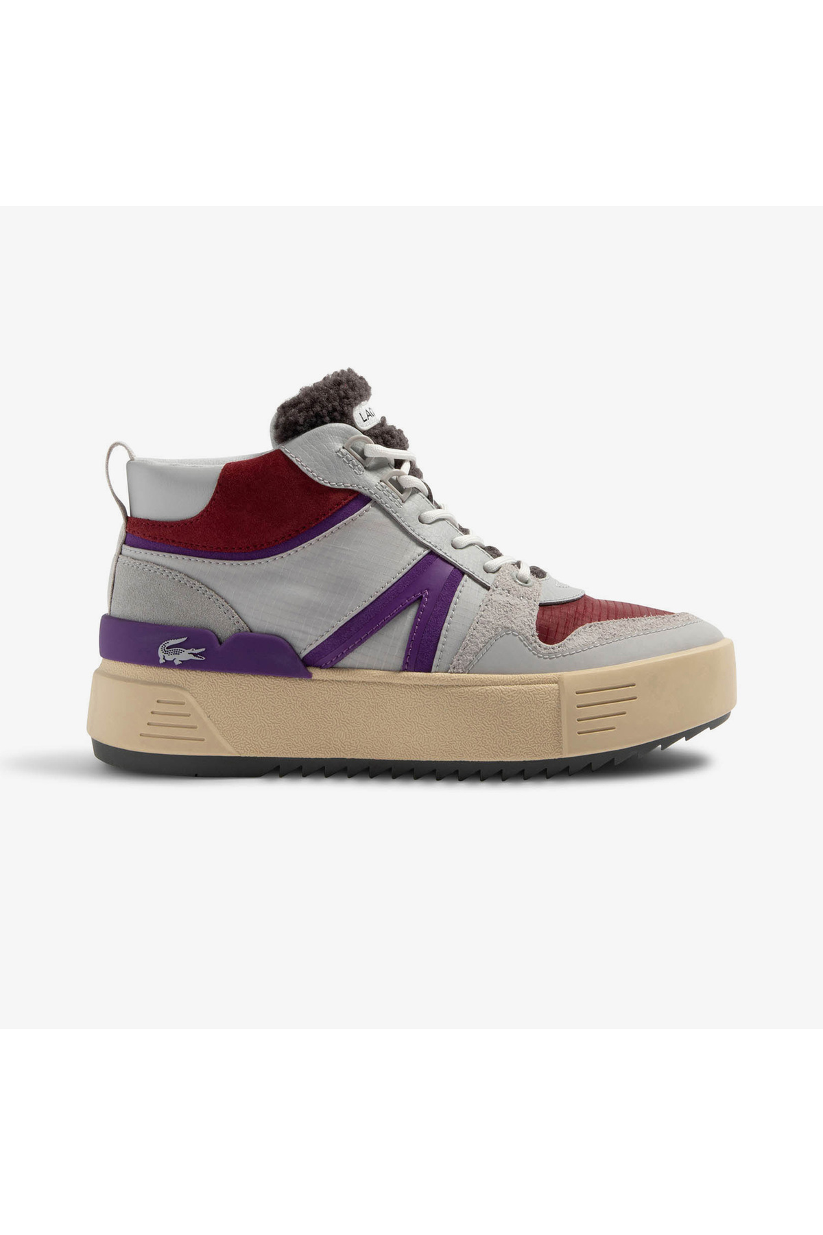 Lacoste L002 Winter Mid Kadın Gri Bot