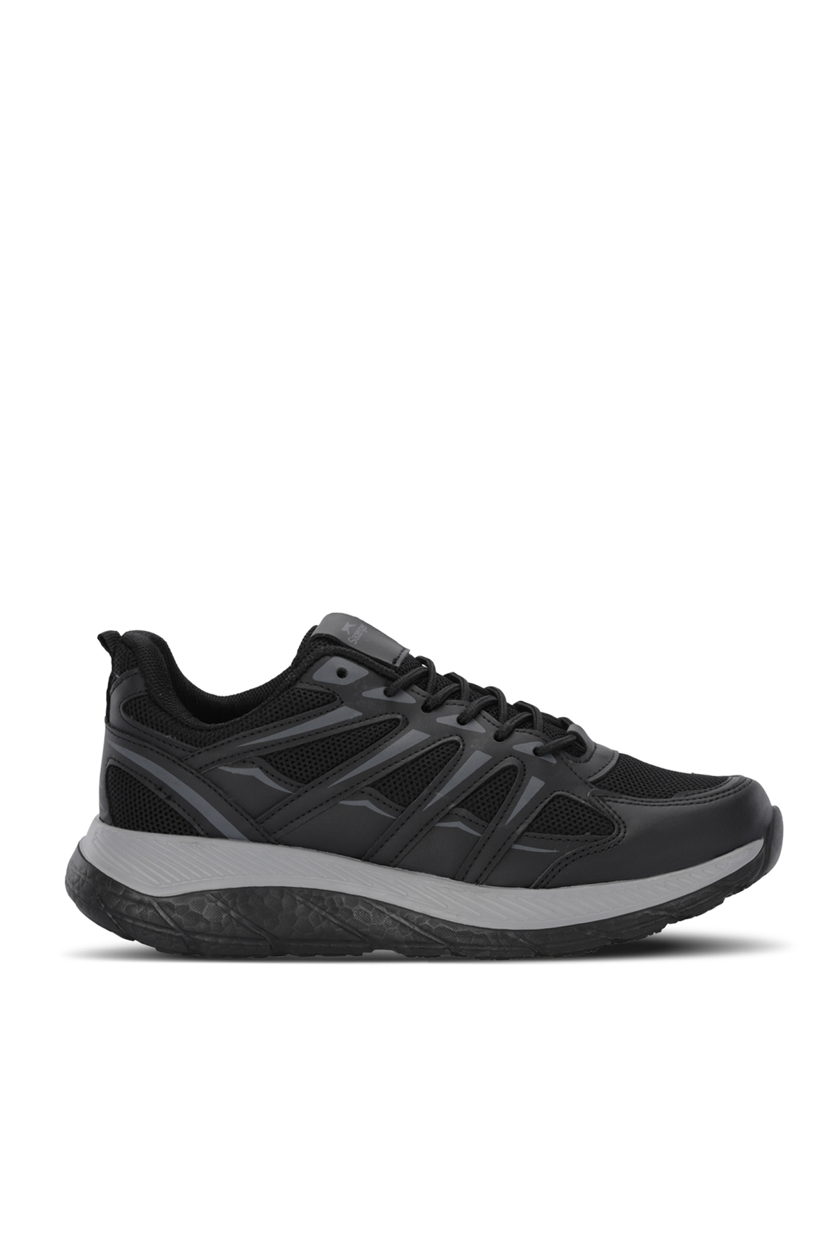 EMEKA Women's Black / Dark Gray Running & Hiking Sneakers