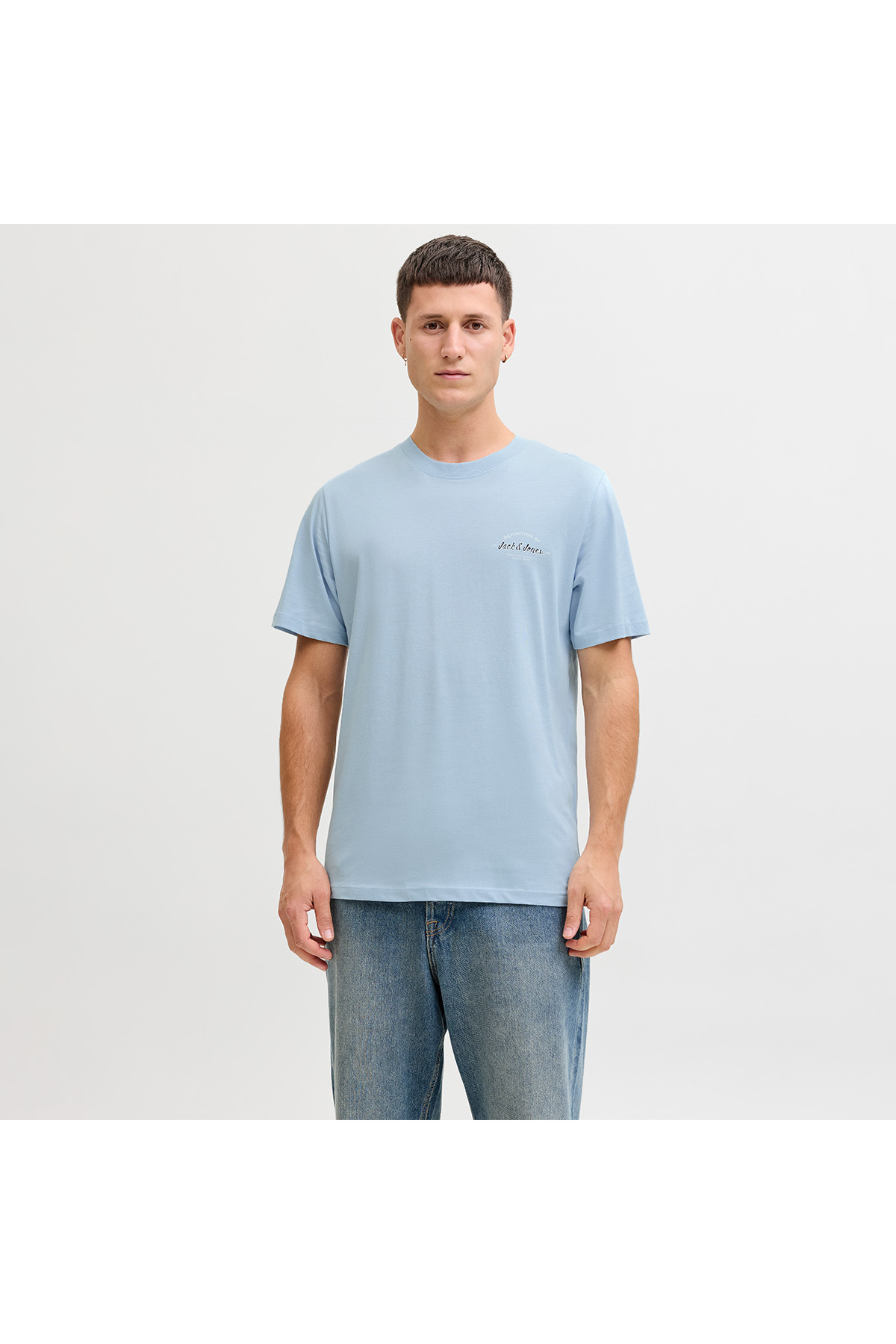 تی‌شرت آبی مردانه جک اند جونز برندون جک اند جونز تی شرت Jack & Jones