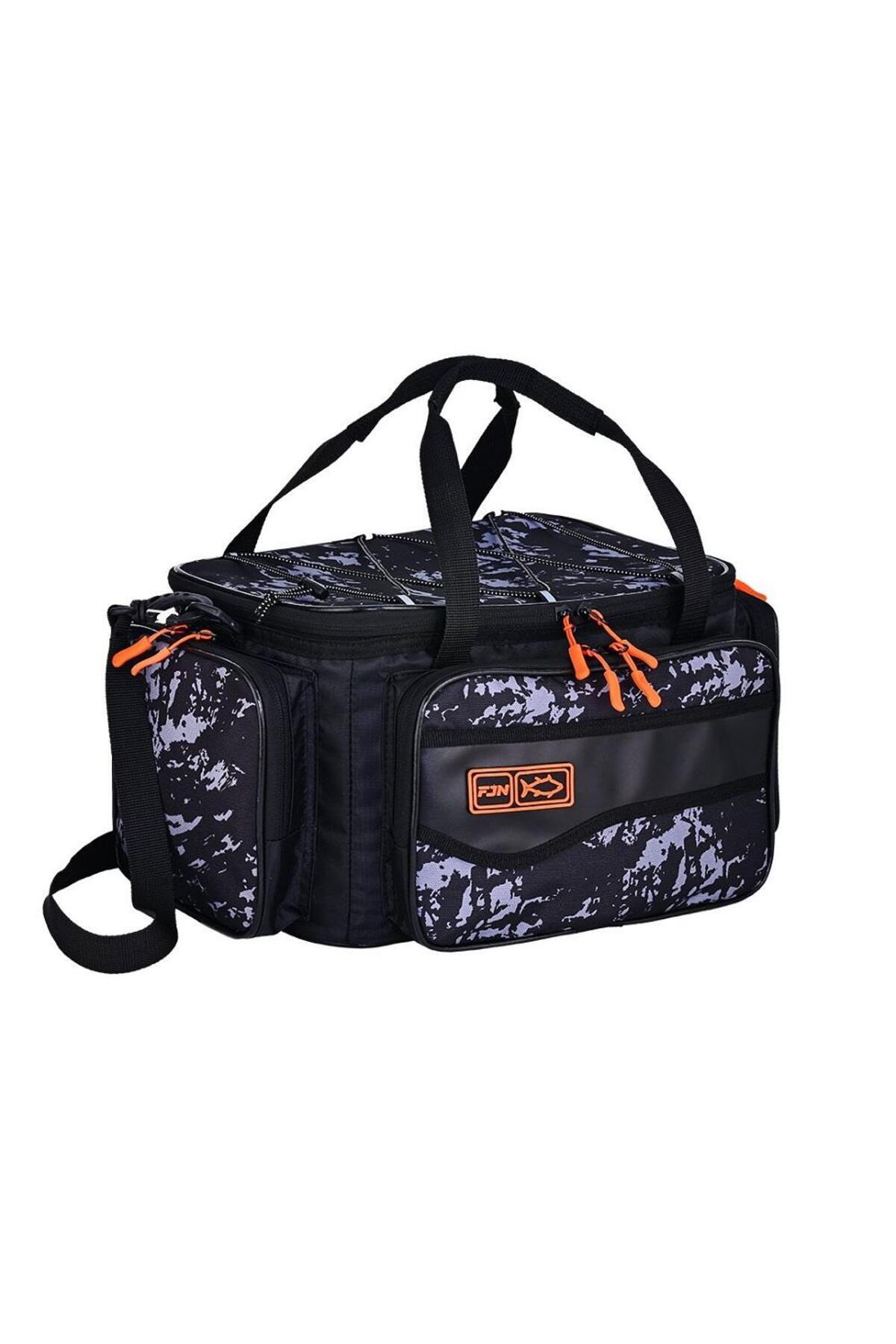 Fujin Yeni Black Camo Helper Bag Balıkçı Çantası 31x20x20cm - Fiyatı