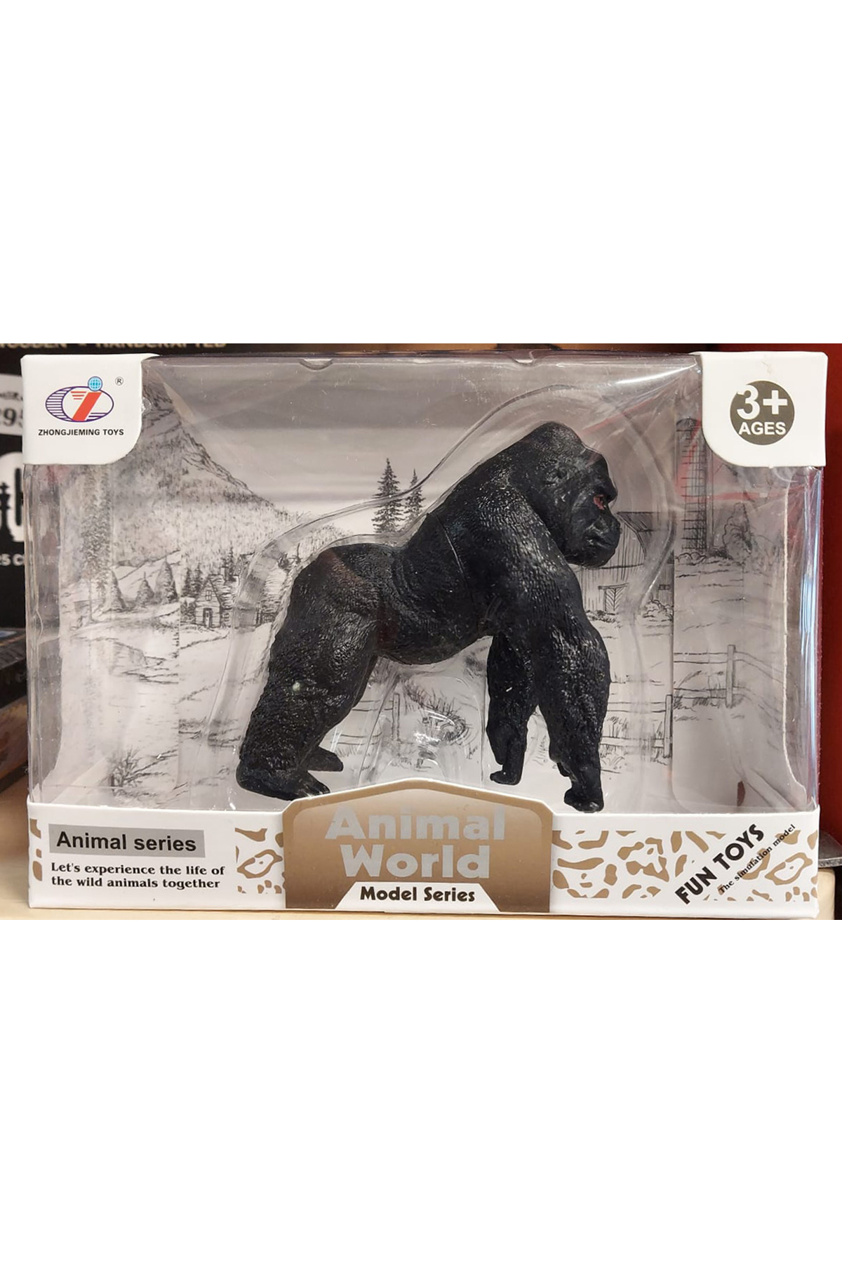 Animal World Calimera Toys Hayvan Figürleri Oyuncak Goril - Fiyatı
