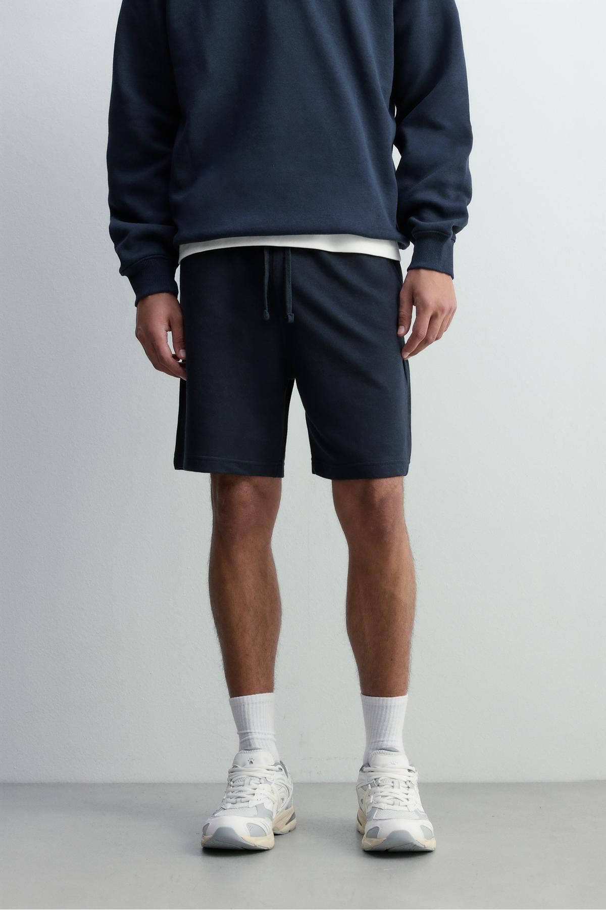 LEFTIES  Basic eşofman bermuda - Görsel 2