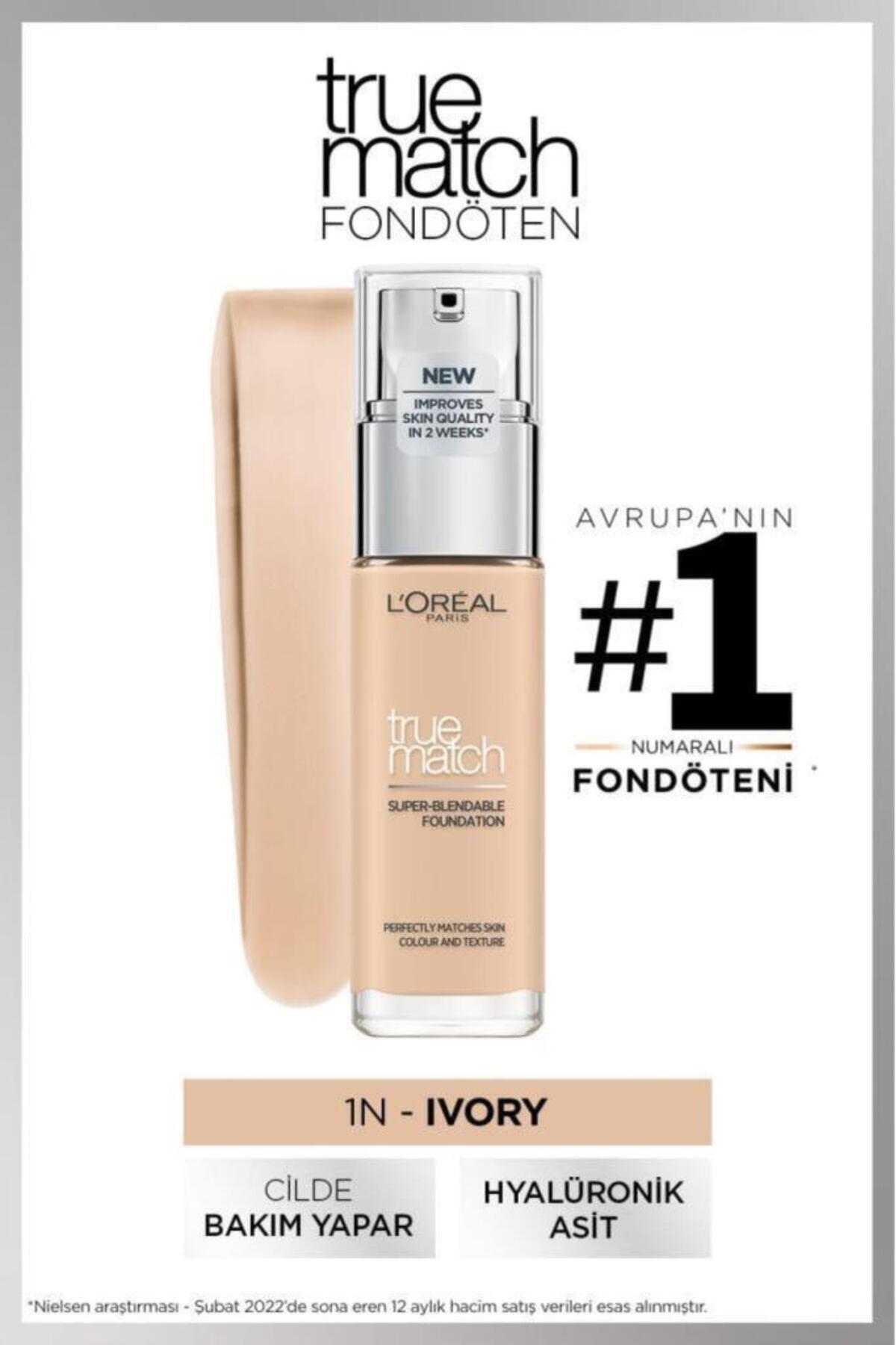 Revitalift Filler Pressed Jar Nemlendirici Krem + True Match Bakım Yapan Fondöten 1N Ivory — PKTPRESSCREAMAKYAJ5 — تصویر 4 از 9