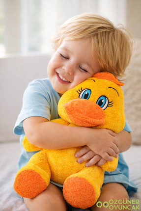 Özgüner Oyuncak 25 cm Peluş Hayvan Figürleri – Çocuklar İçin Yumuşak ve Sevim...