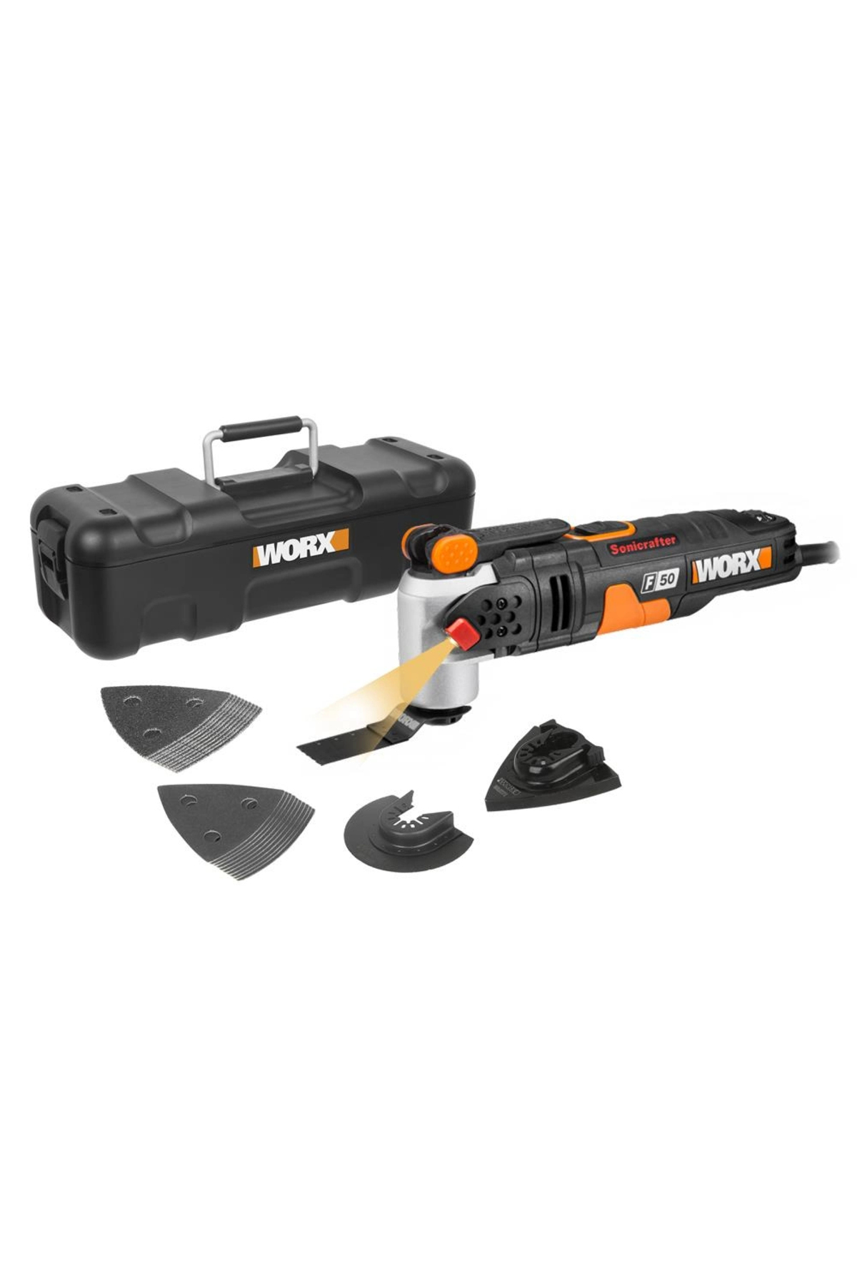 らむ Worx WX681 450Watt Profesyonel Çok Amaçlı Devir Ayarlı Kesme