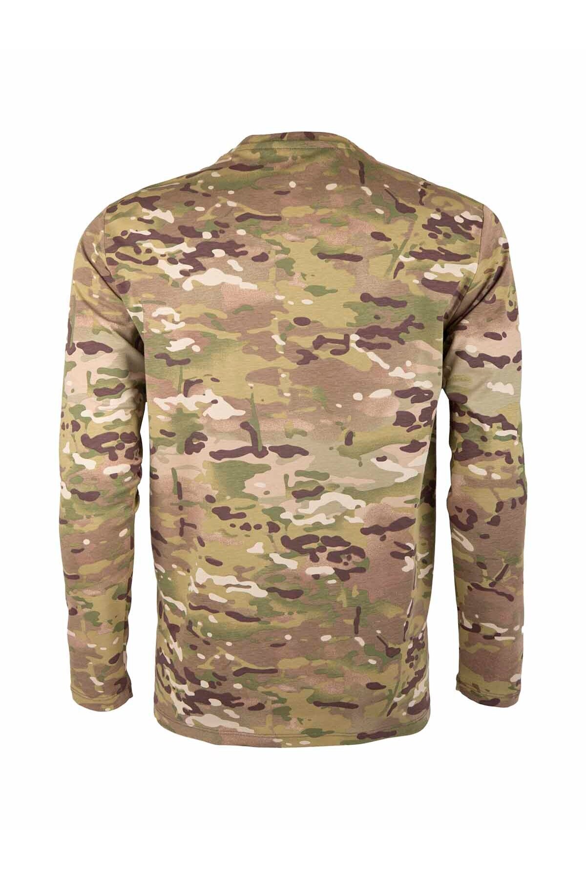 VAV WEAR Outdoor T-shirt Basic Pamuklu Erkek BASETI04 görsel 4