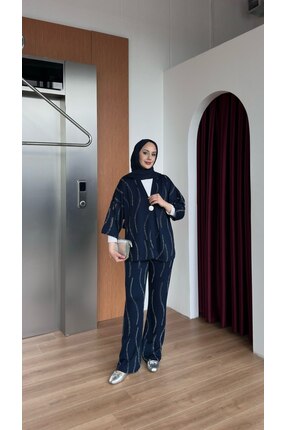 winmoda TAŞLI KİMONO TAKIM / TESETTÜR TAKIM