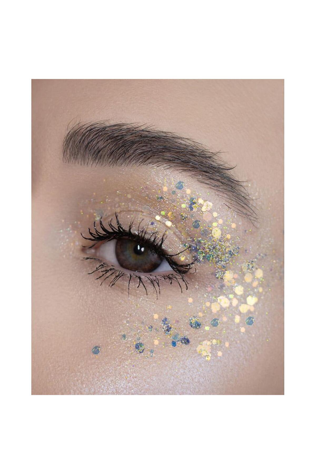 Glitter gel Luminous 003 Işıltılı Mavi - 7g — SODC10103 — تصویر 7 از 7