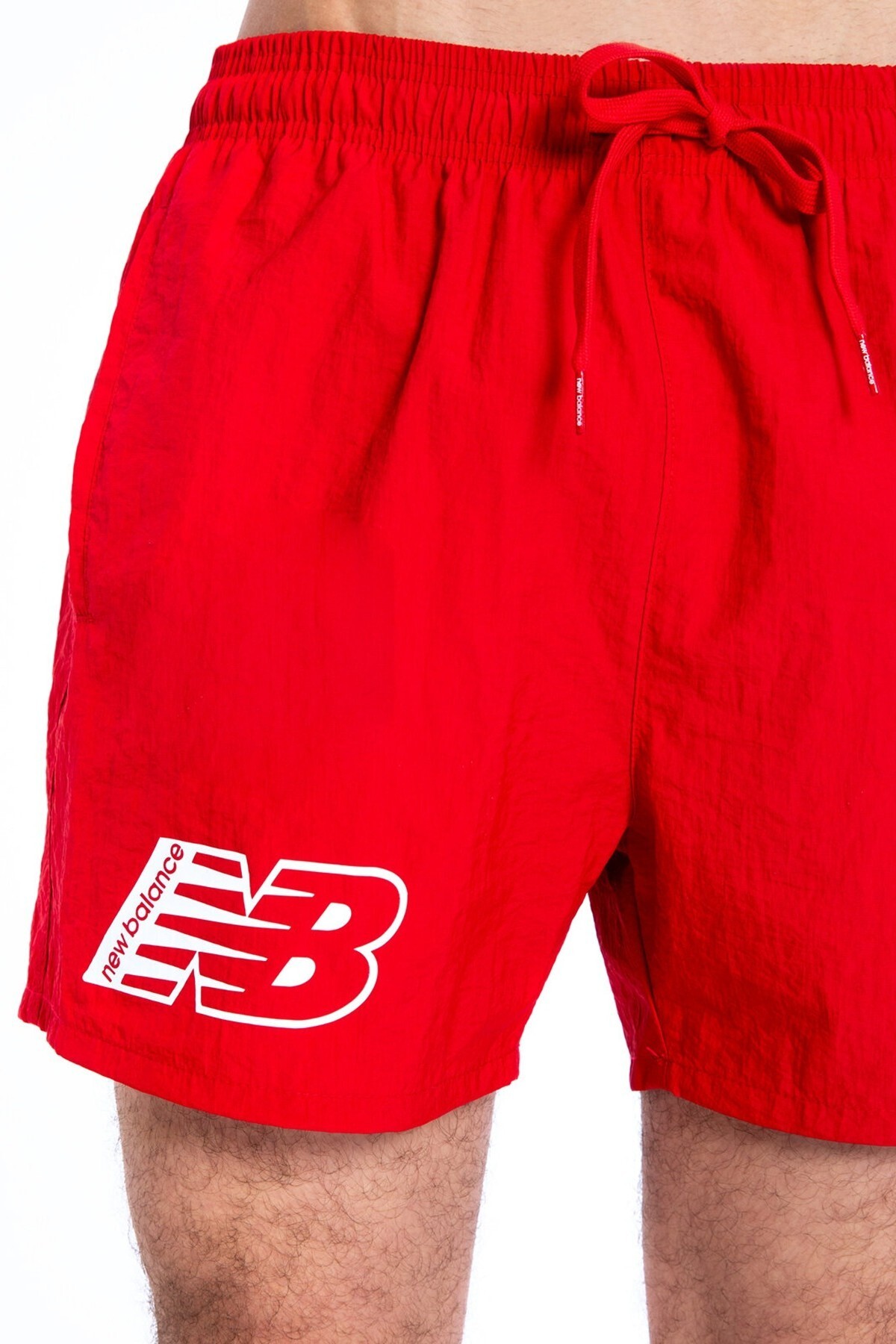 New Balance Lifestyle Men's Swim Shorts Red