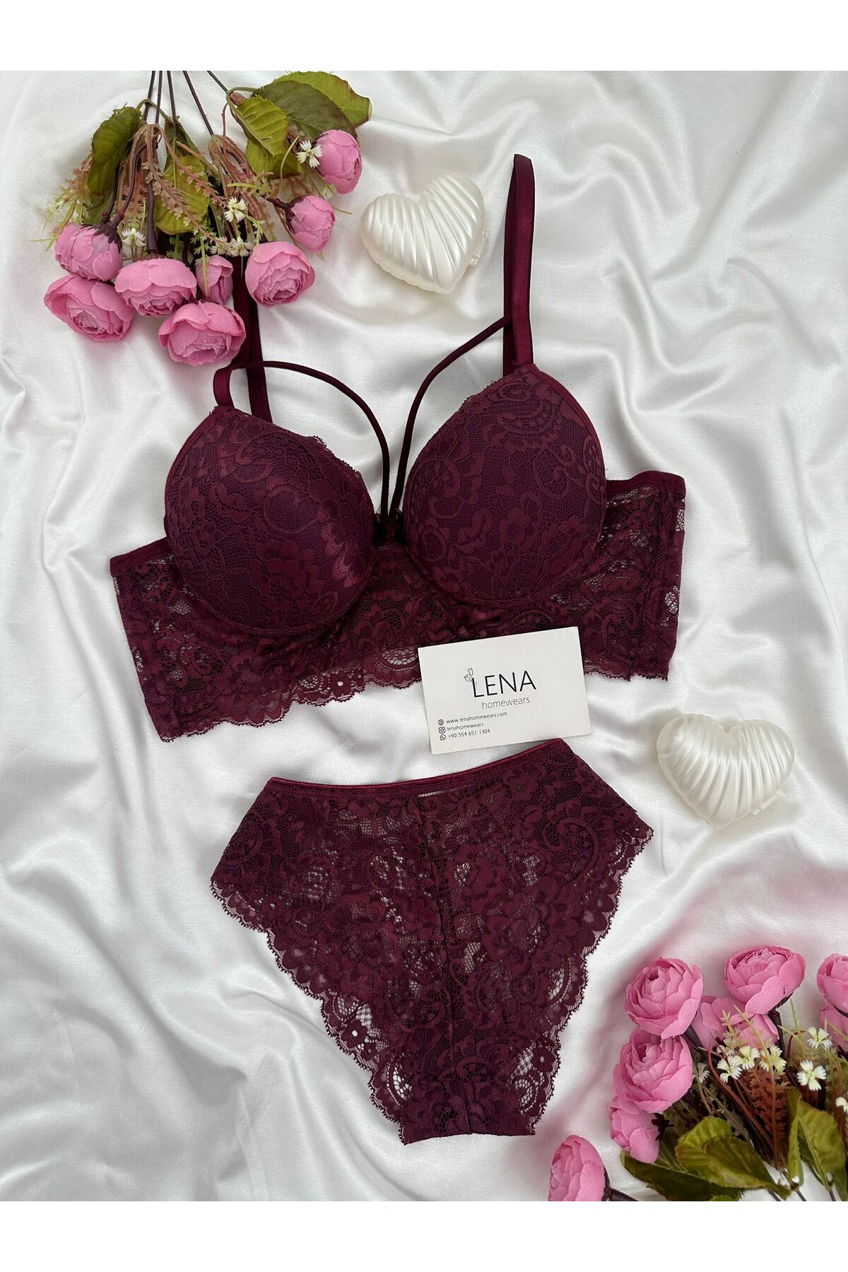 Lena Support Bra Set