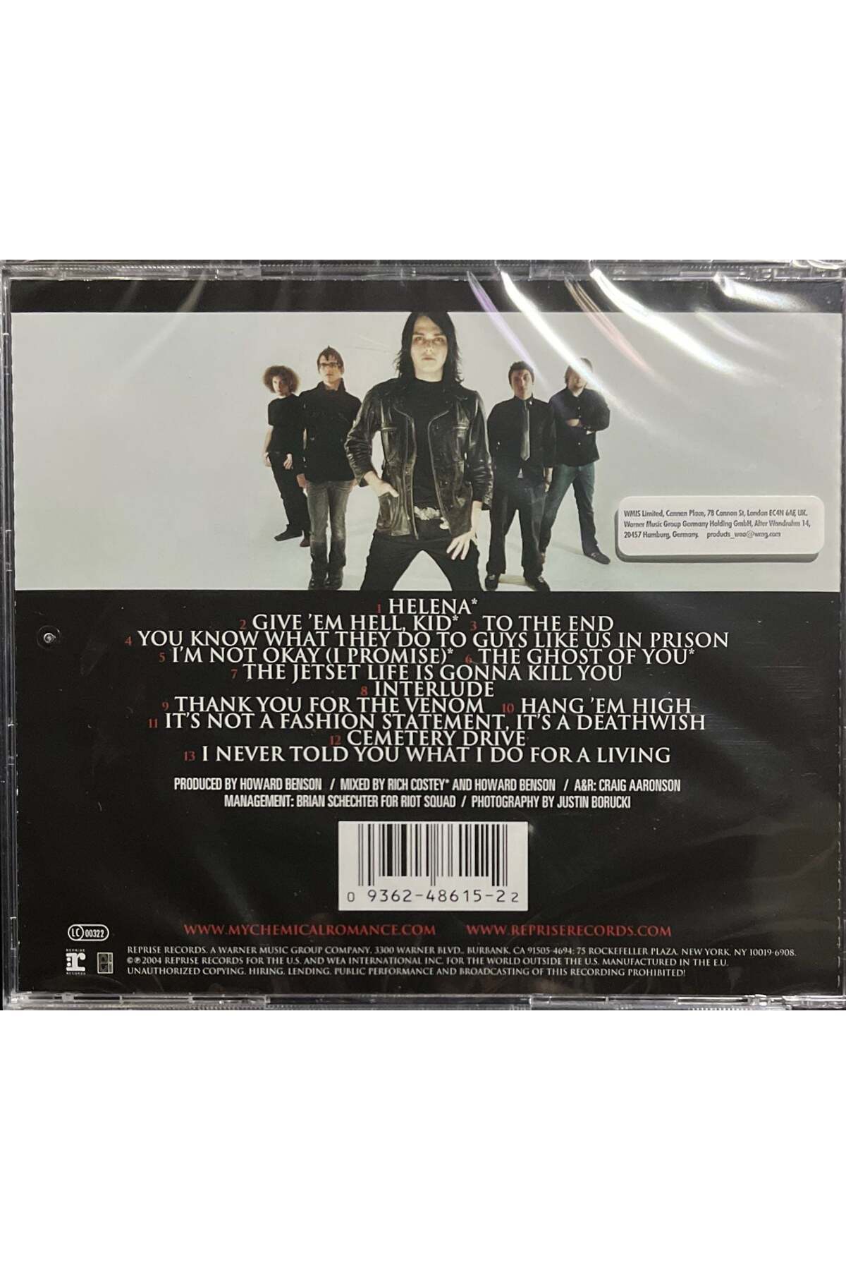 Plak İstasyonu (Plak Değildir CD dir) CD My Chemical Romance Three