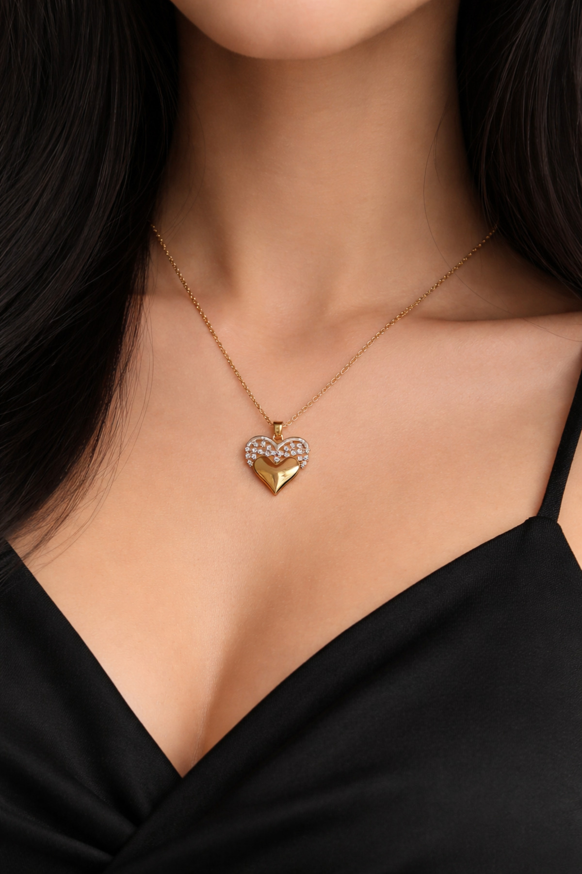 Aşk Pırıltısı Kolye