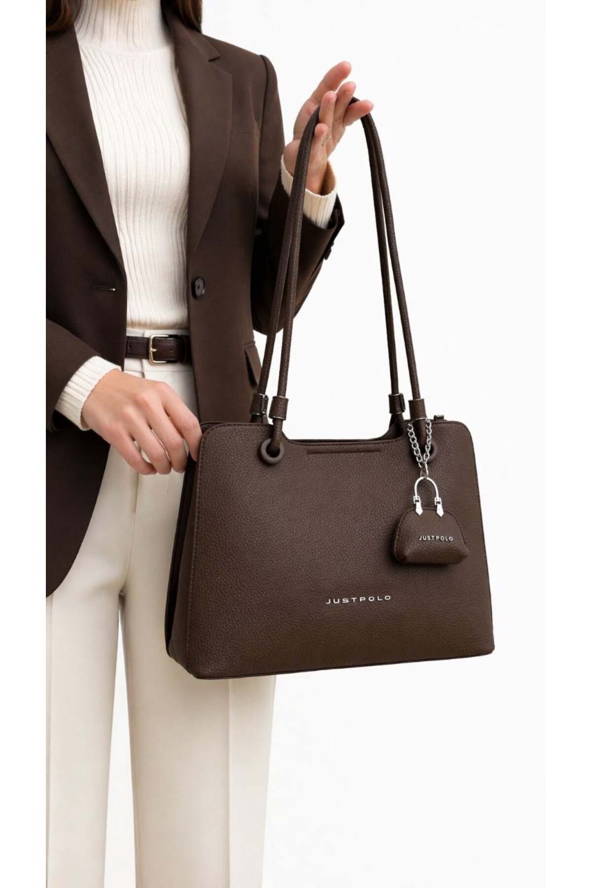Just Polo Original New Season 4 Compartment Shoulder Bag