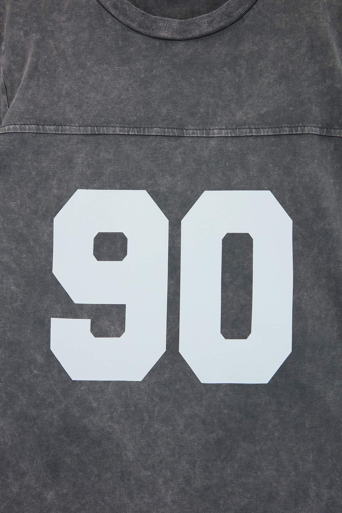 Trendyolmilla  Antrasit Baskılı Asit Yıkamalı Erkek Çocuk Örme Alt - Üst Takım TKDSS26AU00047 - Görsel 2