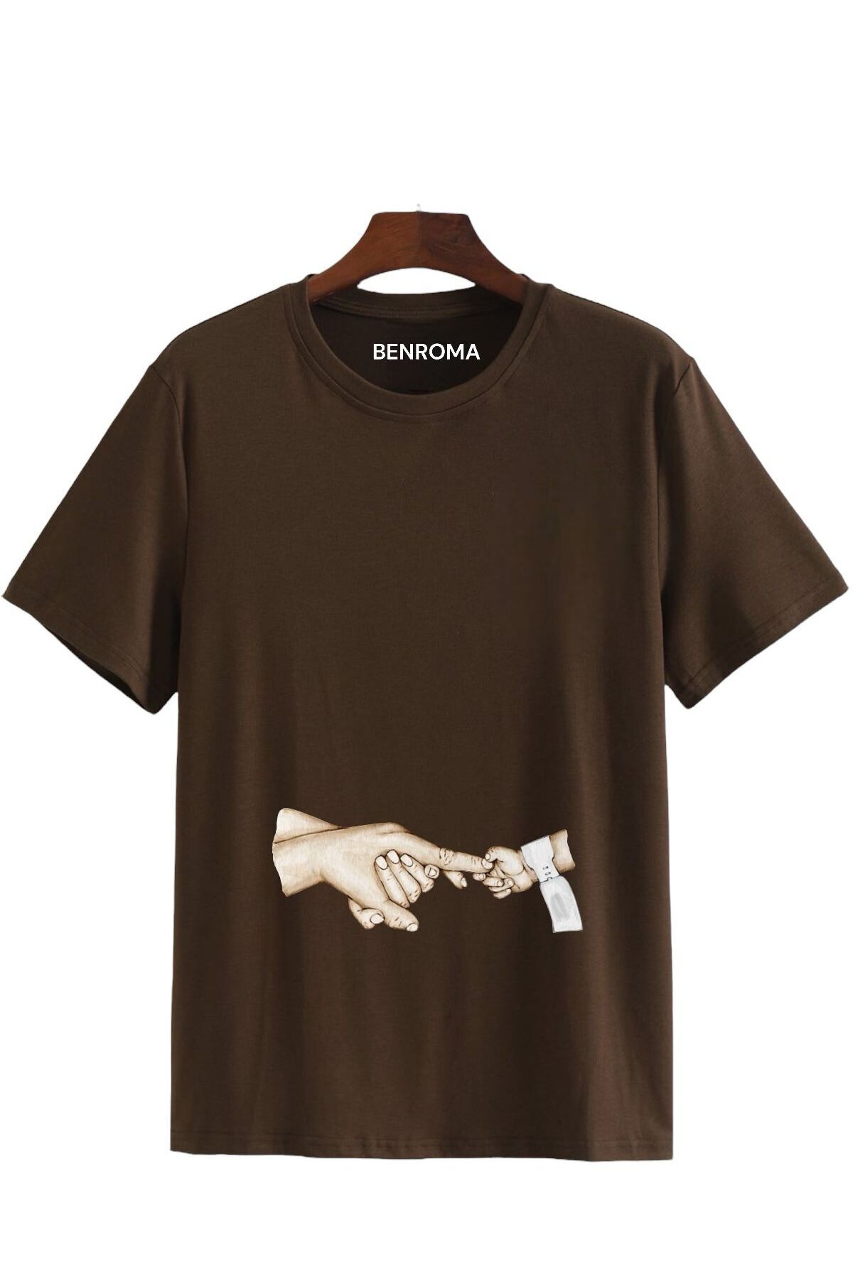 Printed Loose Fit Maternity T-Shirt