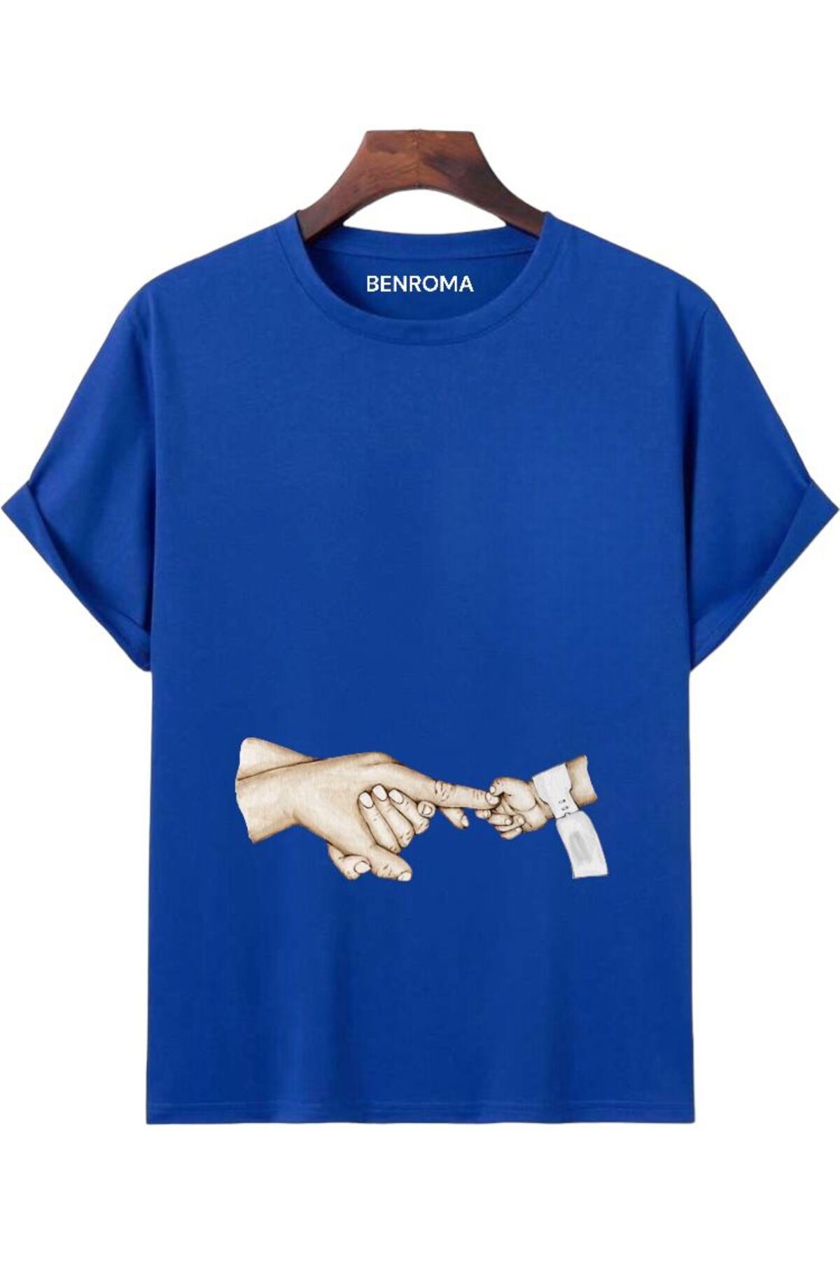 Printed Loose Fit Maternity T-Shirt