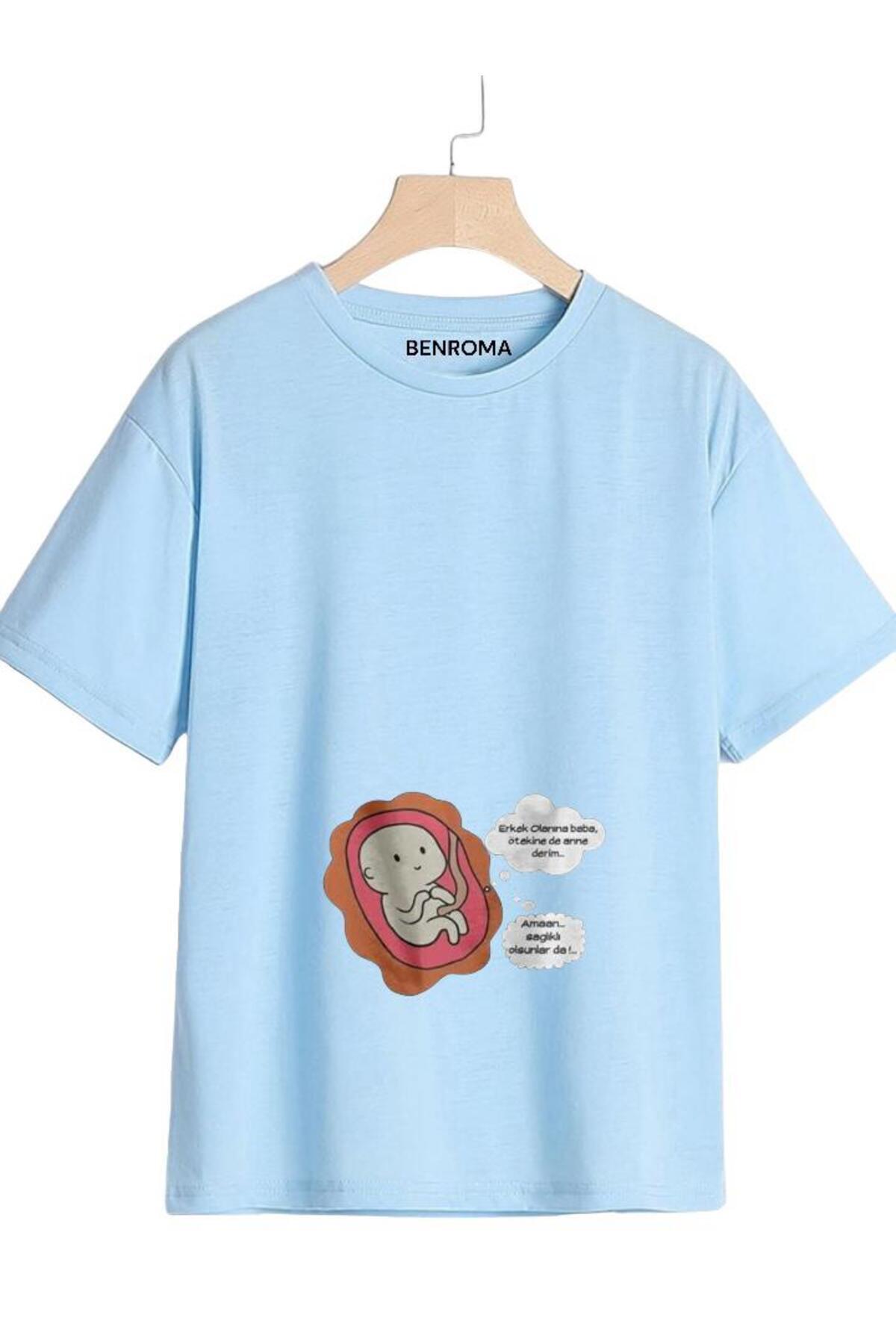 PRINTED MATERNITY T-SHIRT