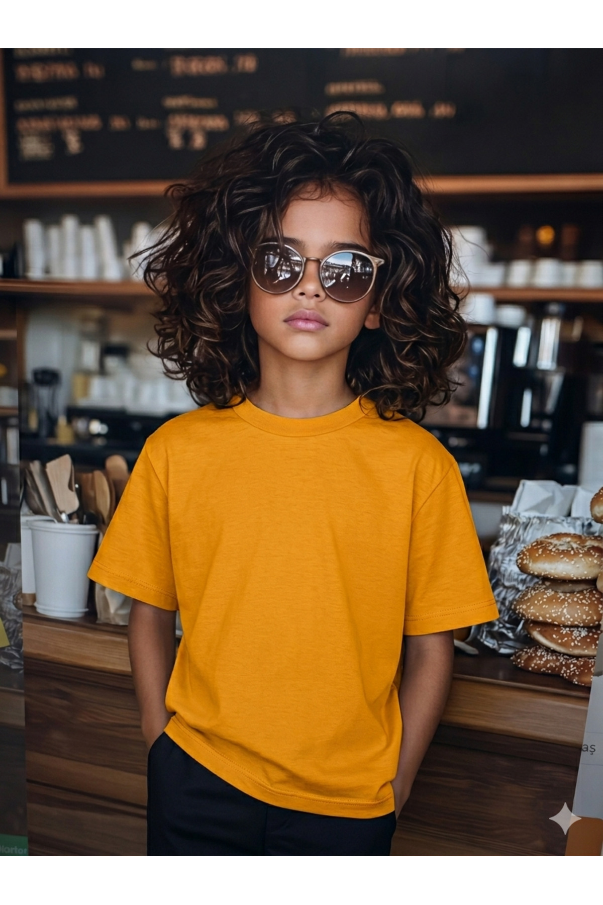 babito store Unisex Kız Erkek Çocuk Düz Badi Kısa Kolu Bisiklet Yaka 2 ...