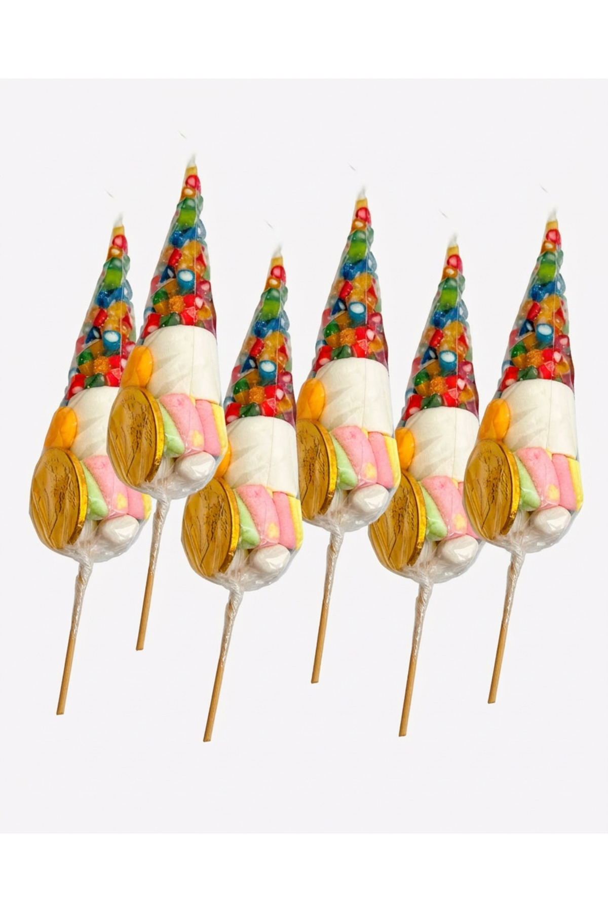 monymoo Party Cone – Jelibon Marshmallow Karışık Parti Külahı 6