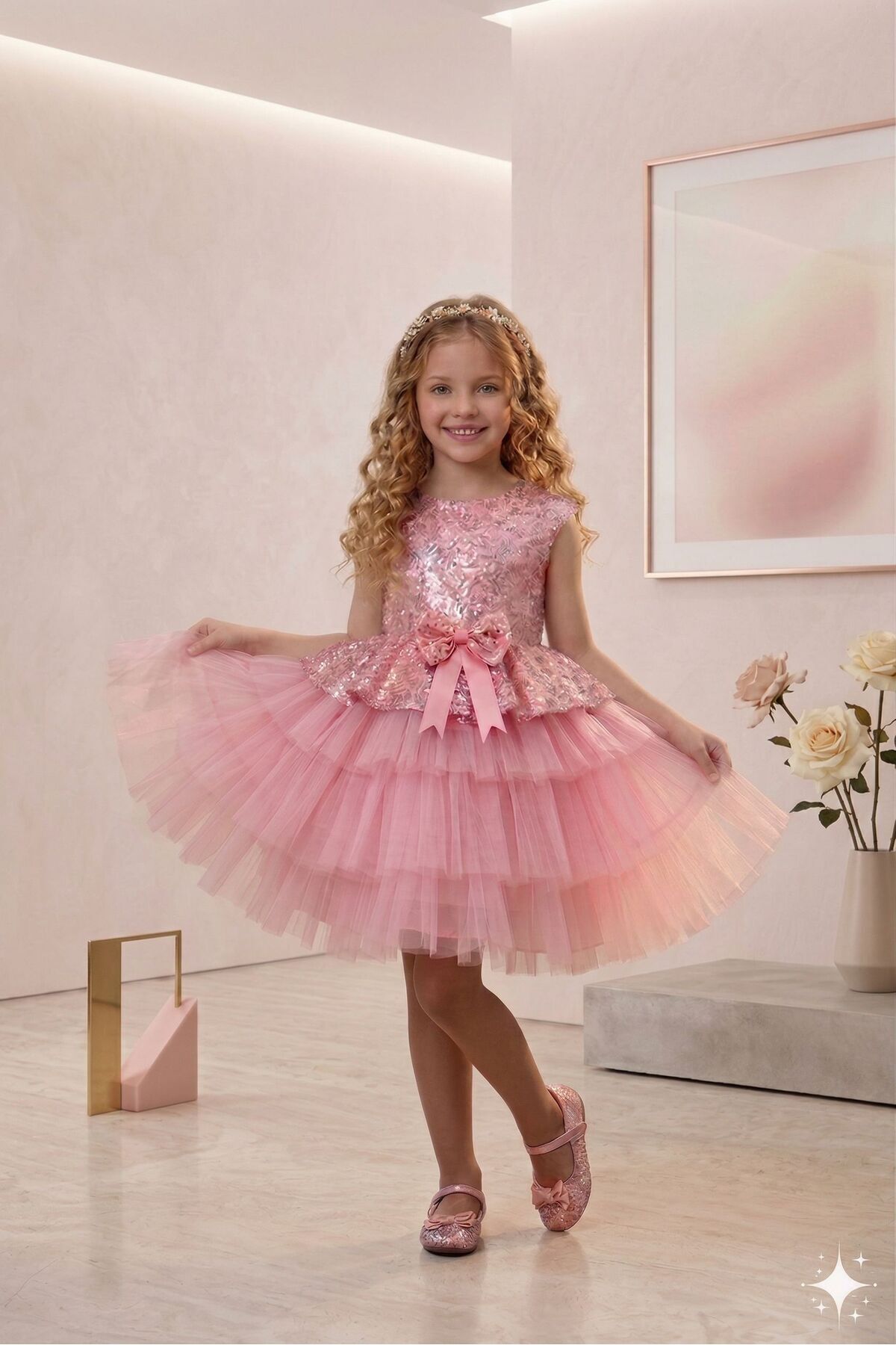 Birthday, Tulle Evening Dress Party Costume