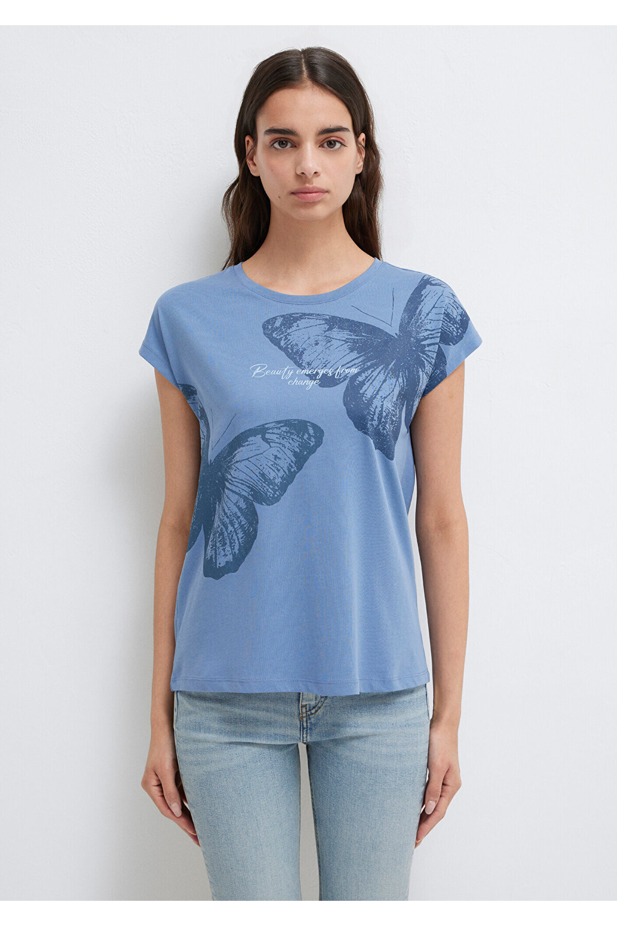 Mavi  26Y134000871 Kadın T-Shirt M1613717-70728 - Görsel 3