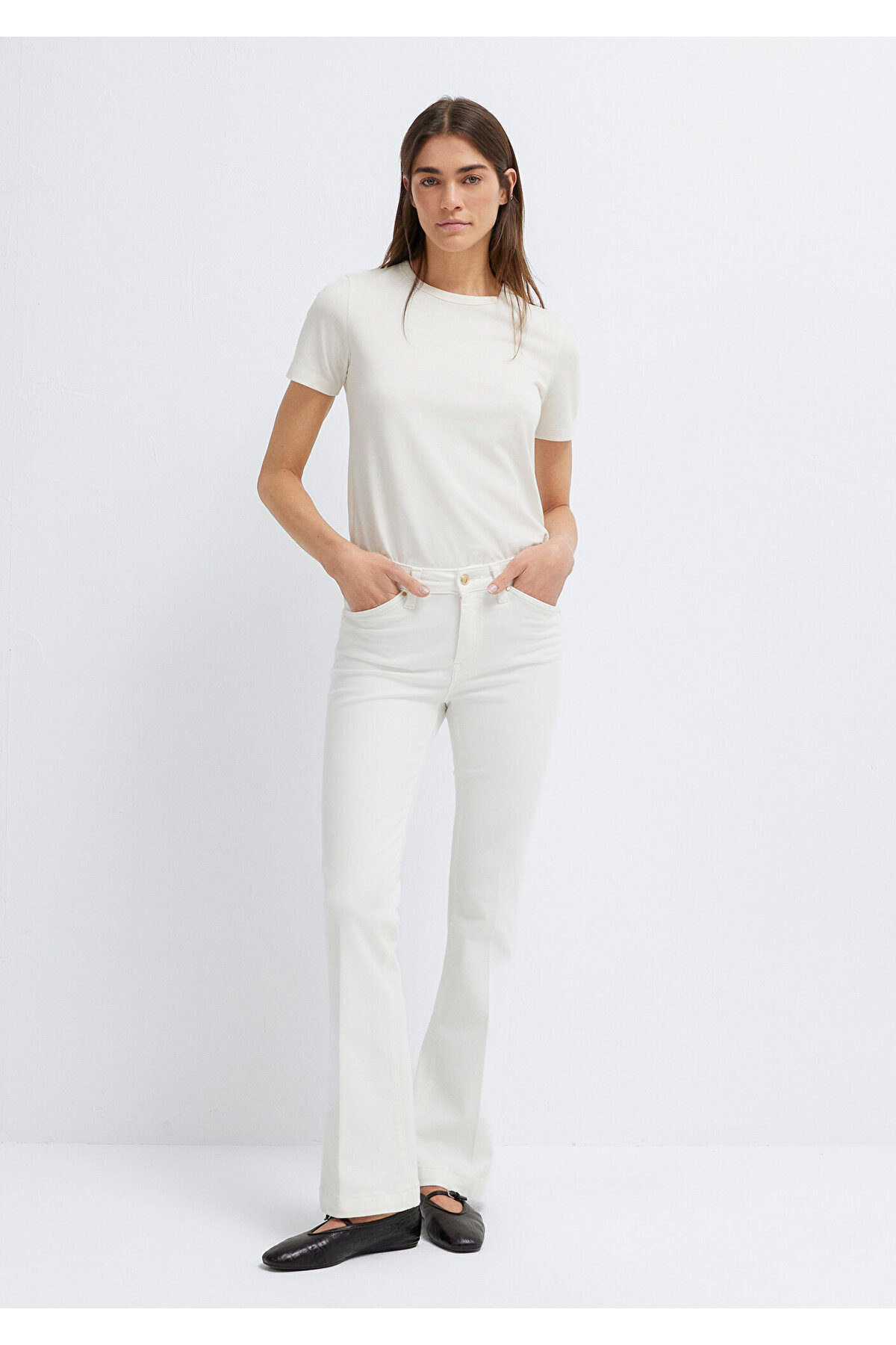 Mavi  Sydney Gold Premium Kırık Beyaz Jean Pantolon 10811A1334 - Görsel 2