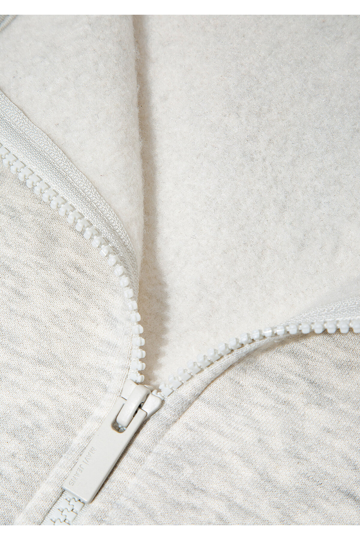 Mavi  Logo Nakış Detaylı Kapüşonlu Bej Sweatshirt 1S10532-85576 - Görsel 8