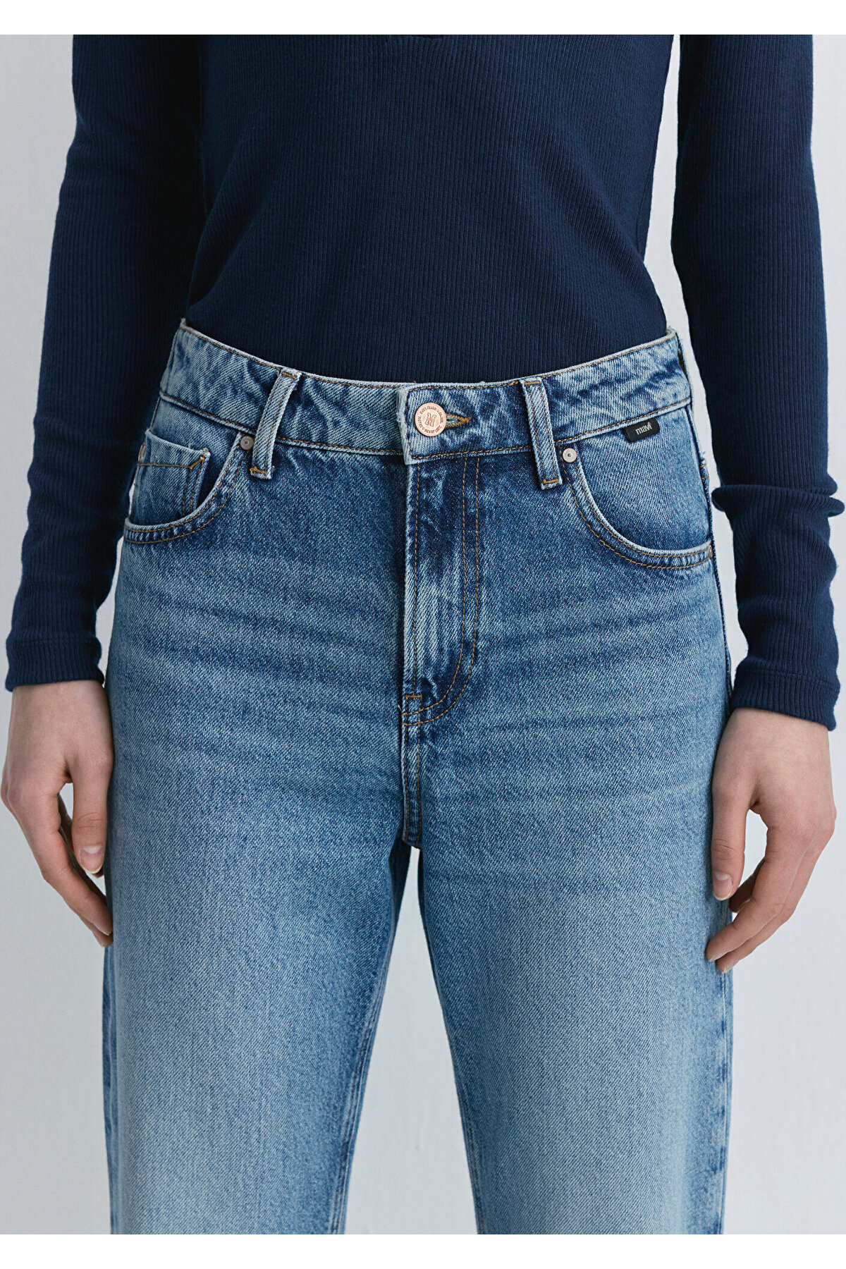 Mavi  Barcelona Kolej Indigo Mavisi Jean Pantolon 101047-89197 - Görsel 8