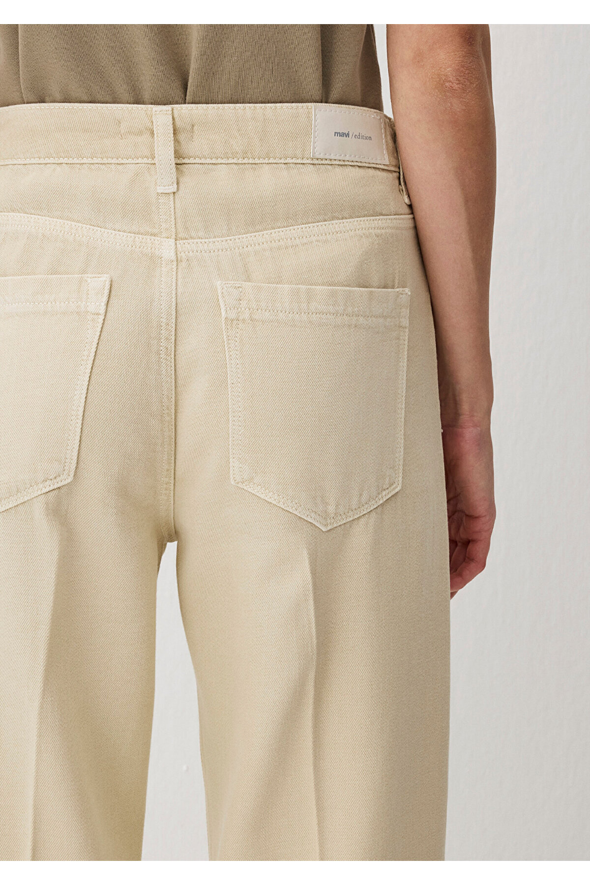 Mavi  Malibu Edition Krem Jean Pantolon 1010152-90951 - Görsel 8