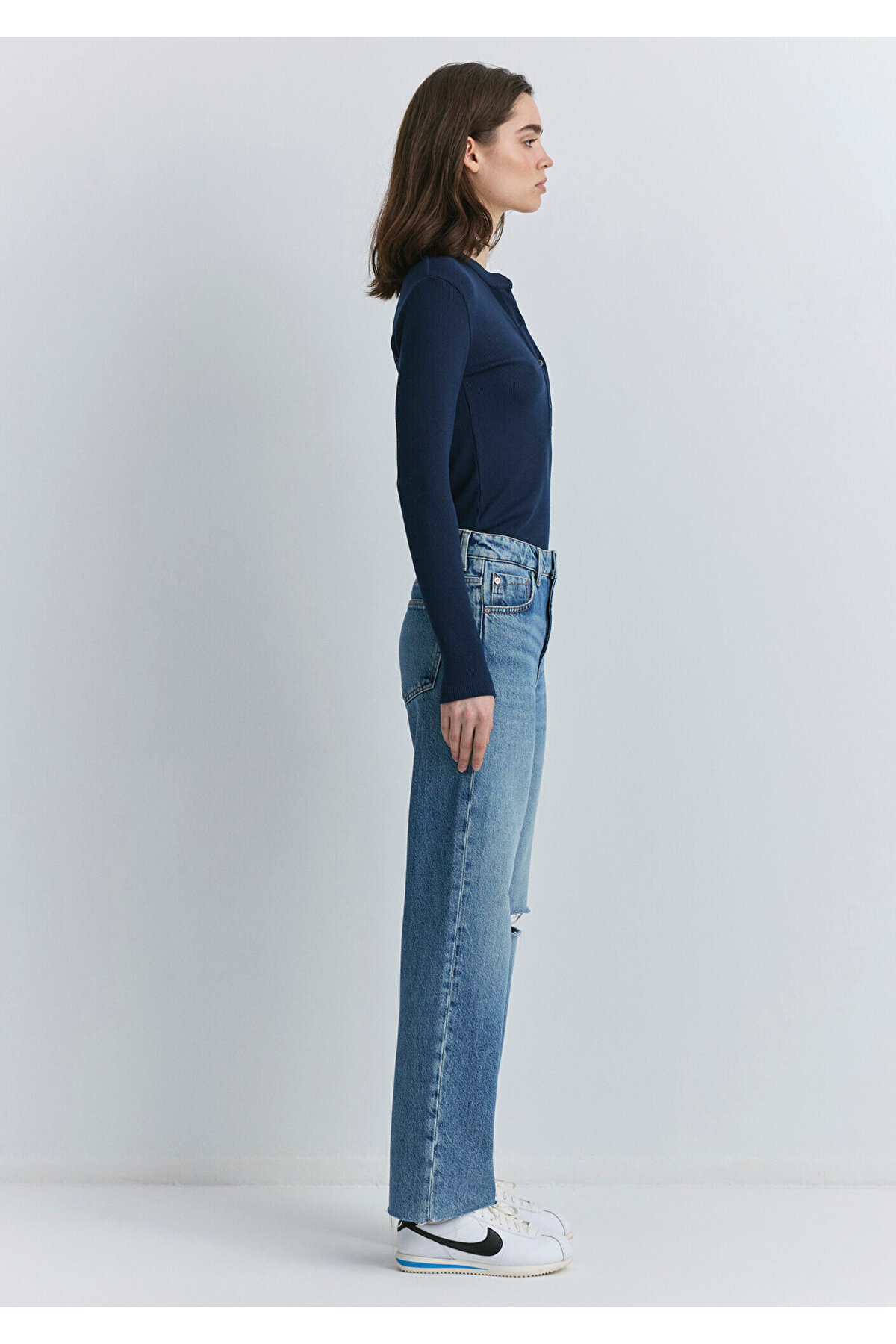 Mavi  Barcelona Kolej Indigo Mavisi Jean Pantolon 101047-89197 - Görsel 7