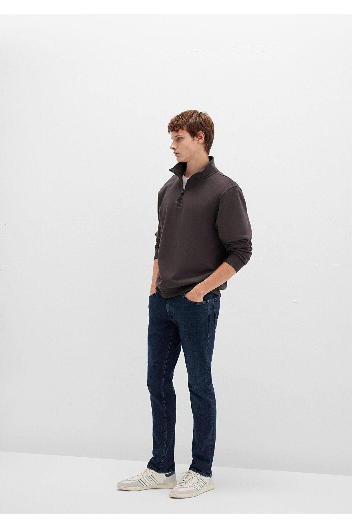 Mavi  Jake 90lar TOKK Mürekkep Mavi Jean Pantolon 0042282944 - Görsel 2