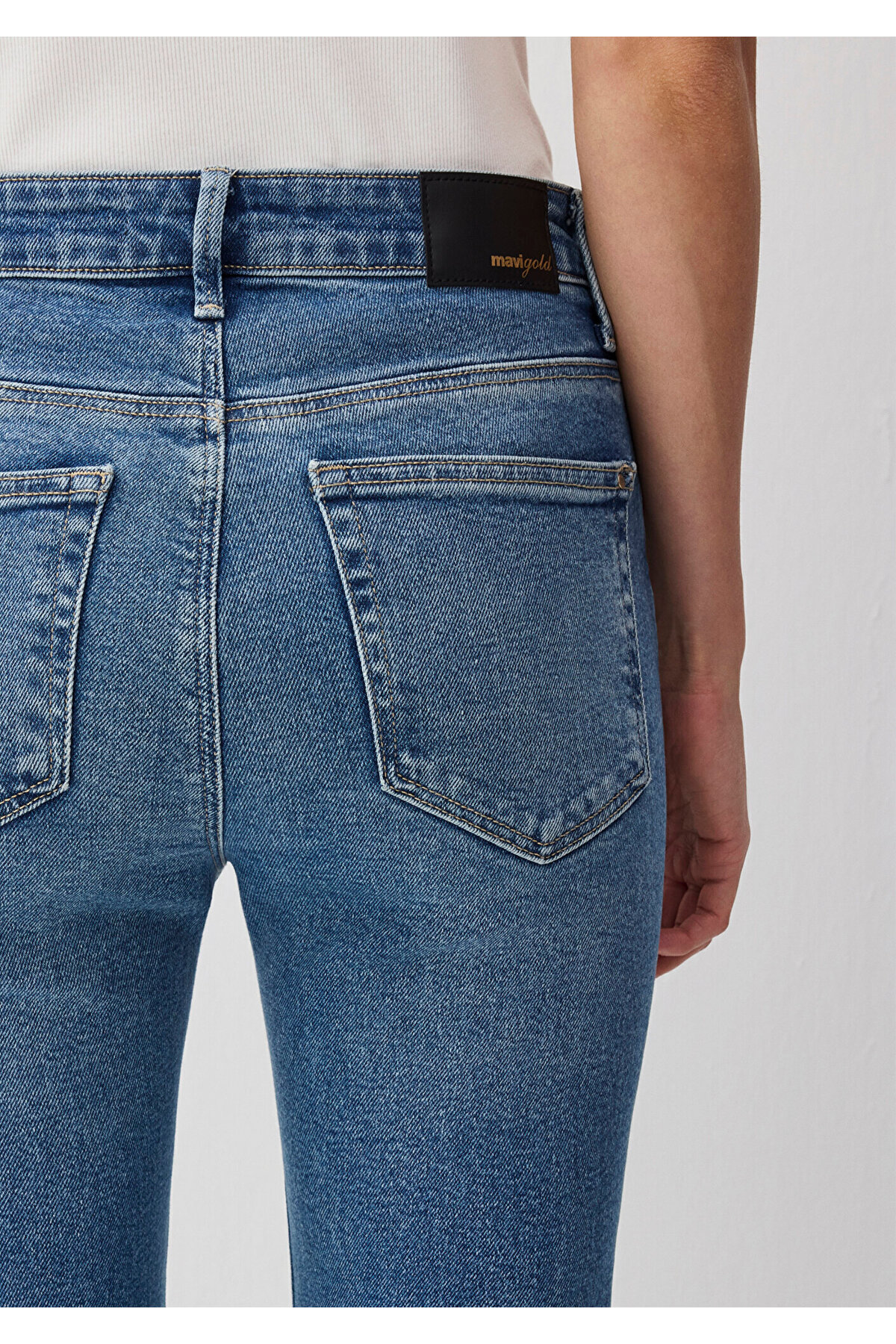 Mavi  Maria Gold Premium Indigo Mavisi Jean Pantolon 101225-89220 - Görsel 8