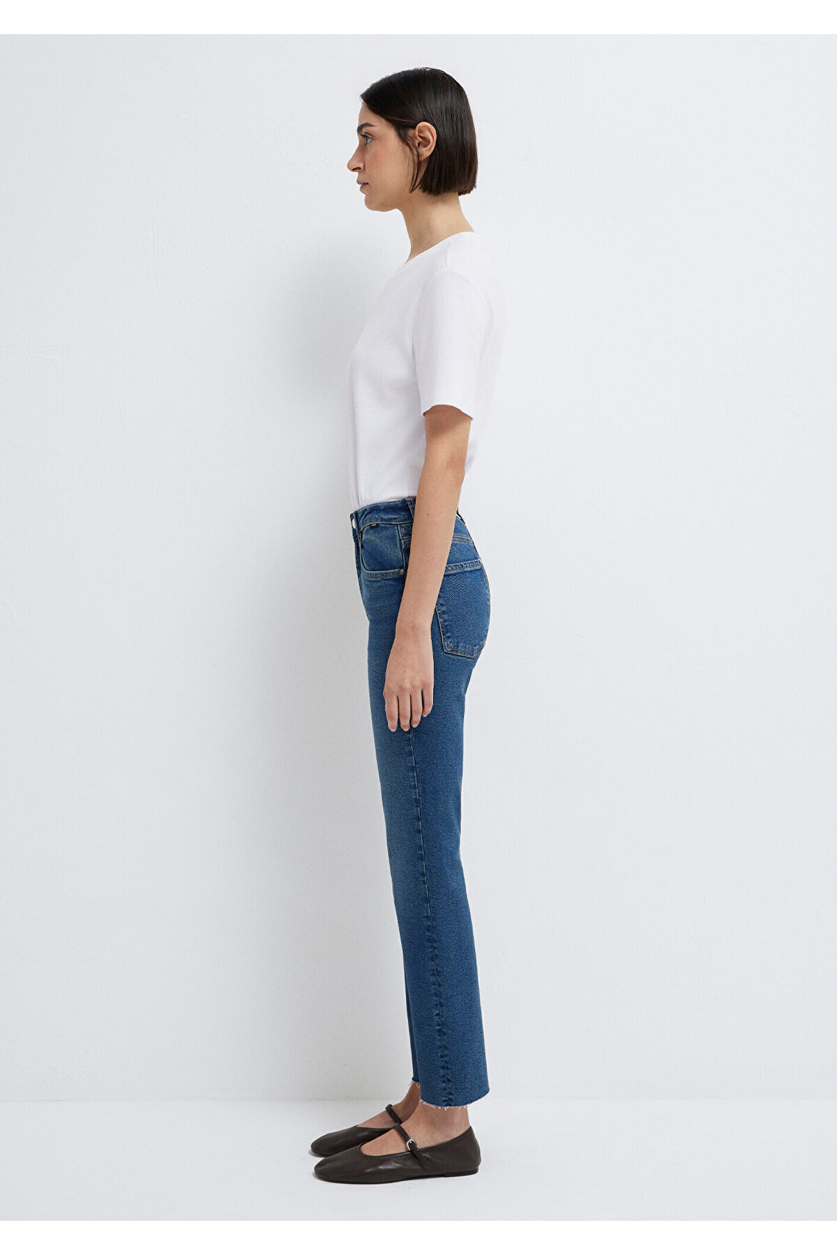 Mavi  Viola Premium Vintage Koyu Jean Pantolon 101048-85290 - Görsel 5