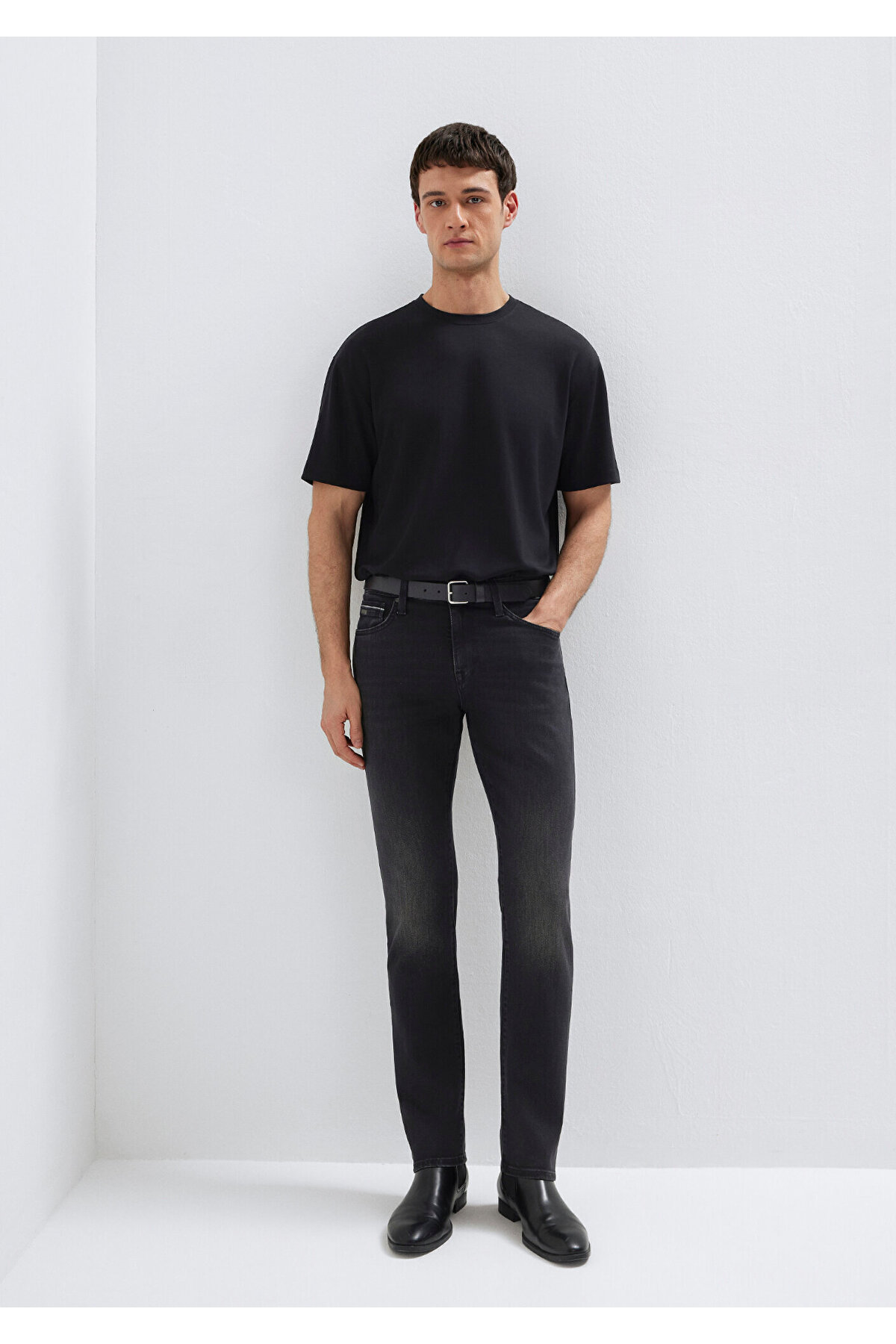 Mavi  Marcus Black Antrasit Smoke Jean Pantolon 0035133159 - Görsel 2