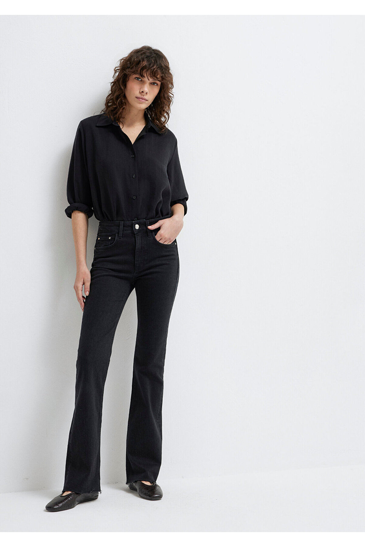 Mavi  Maria Gold Premium Gri Smoke Jean Pantolon 101225-80998 - Görsel 2