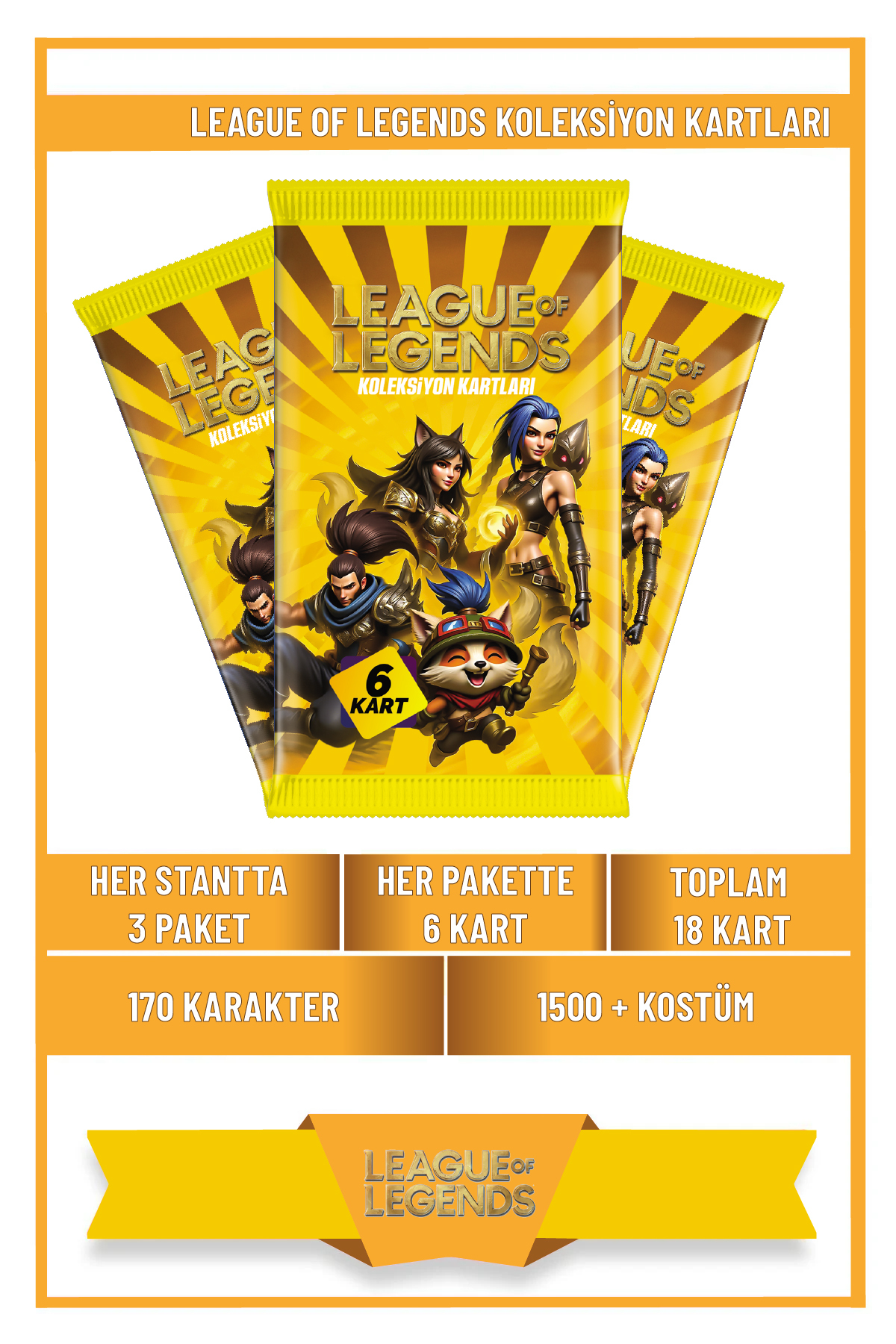 Mythos Cards LOL - League of Legends - Koleksiyon Kartları